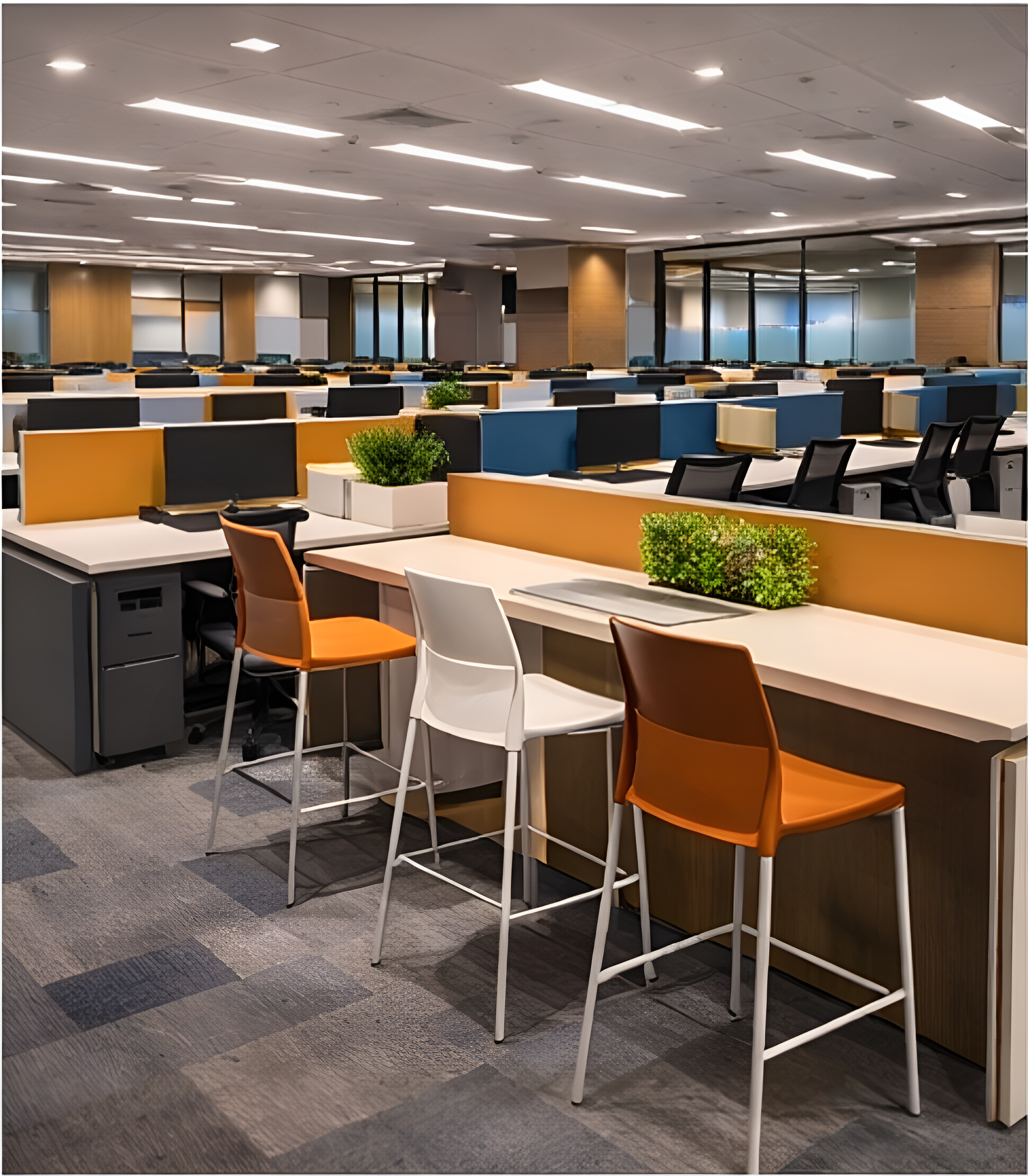 SteelWorks Industries - Corporate Office - Office furniture installation photo 5 by Ezeefit Mumbai
