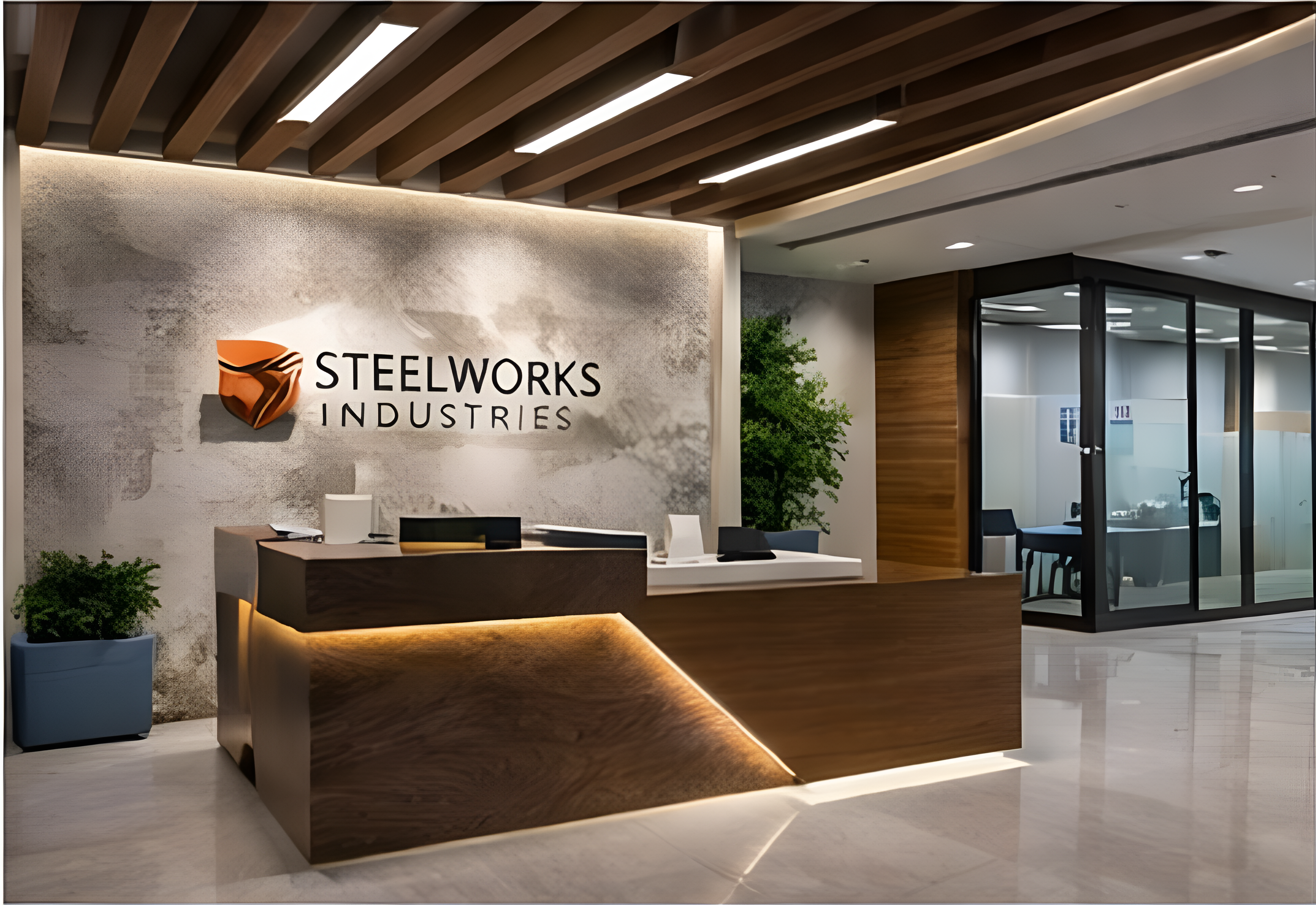 SteelWorks Industries - Corporate Office - Office furniture installation photo 4 by Ezeefit Mumbai