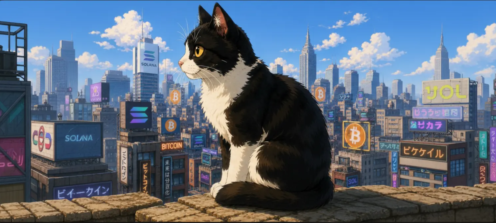 Catyy in Crypto City