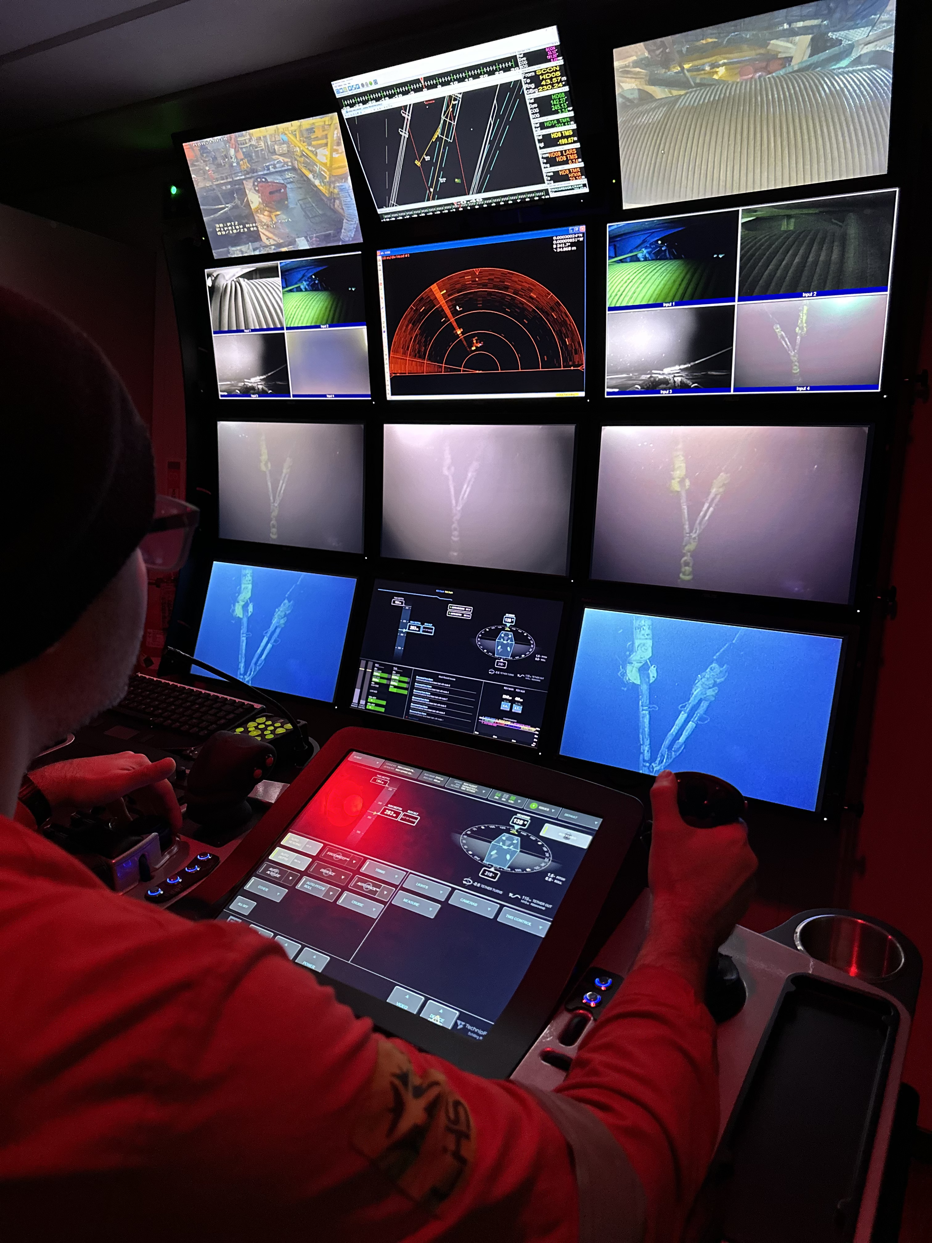 Sala de Controle ROV