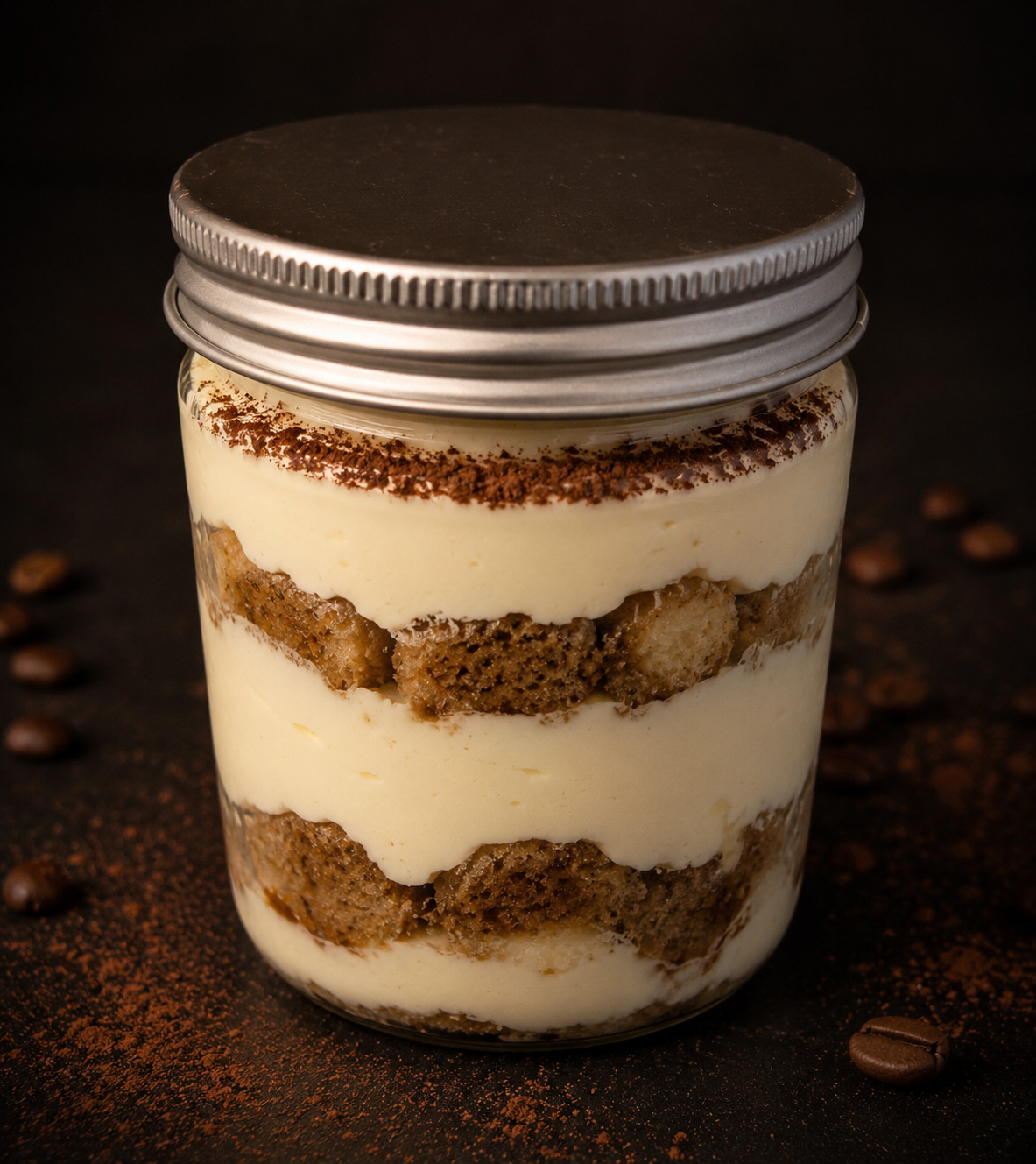 Tiramisu jars