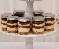 Cheesecake jars