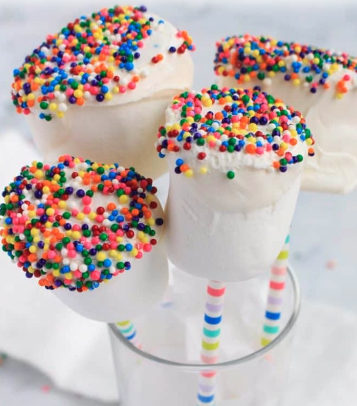 Marshmallow pops
