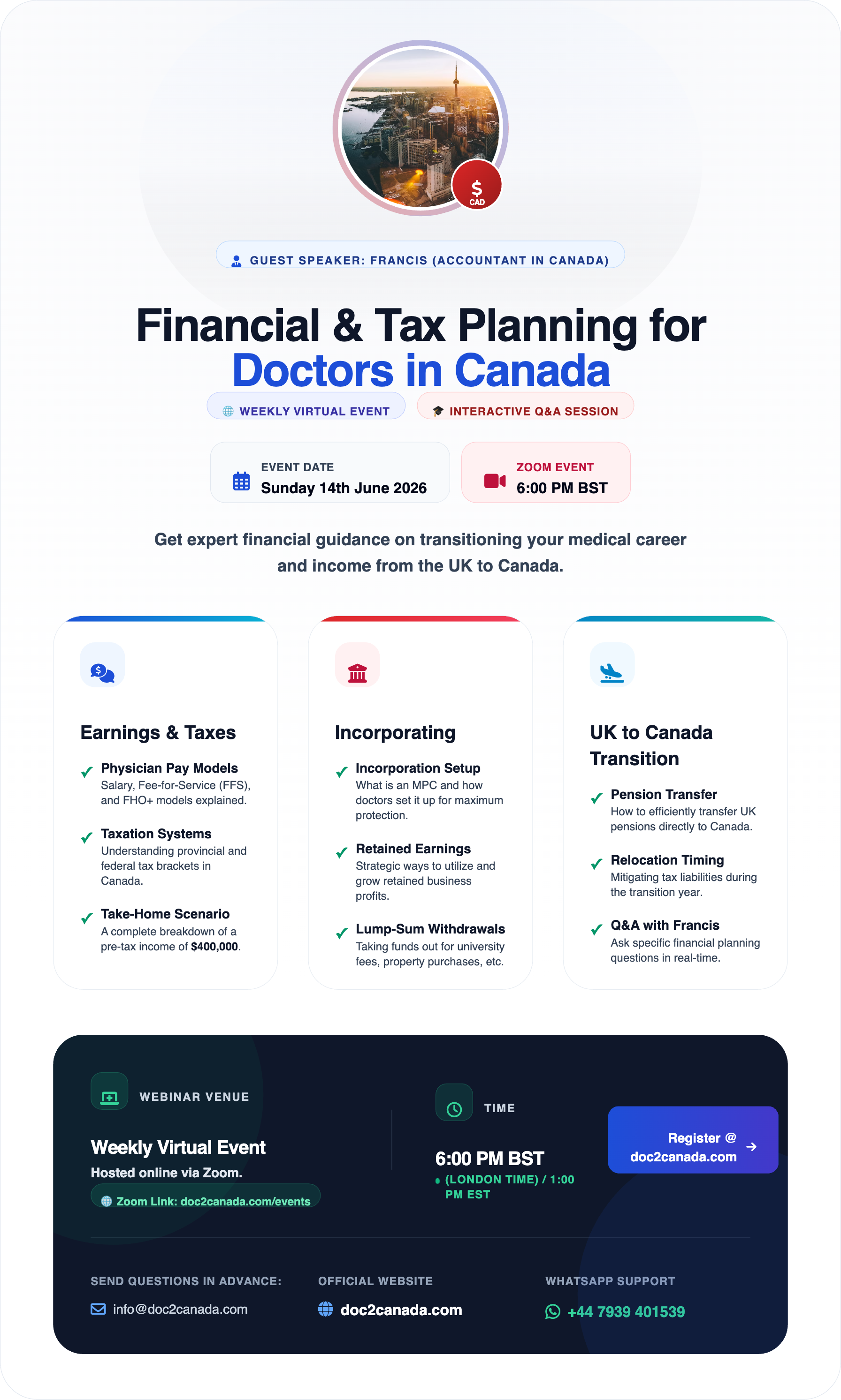 Financial & Tax Planning for Doctors in Canada