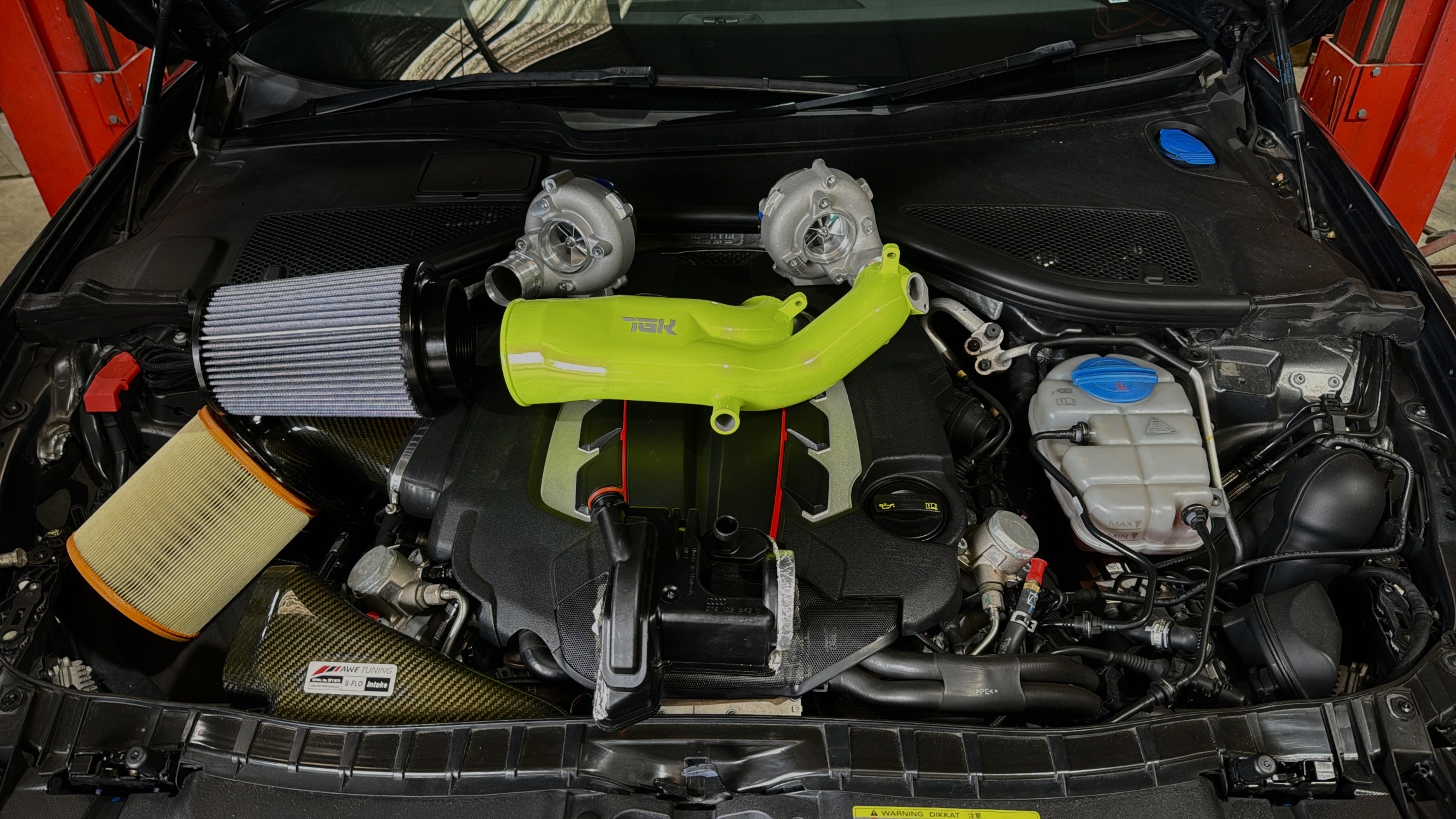 Audi RS6 Turbo Setup