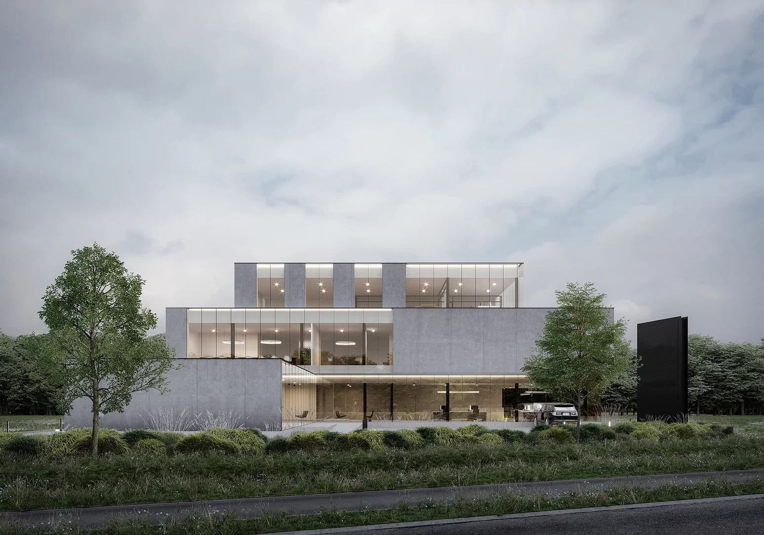 Office M1 Menen luchtfoto