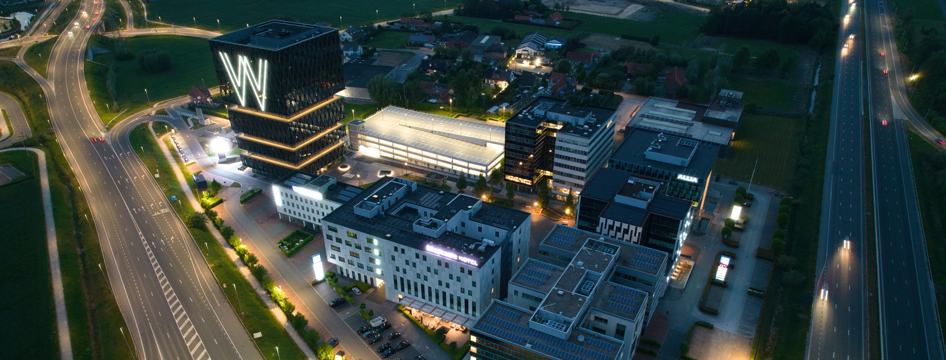 Westwing Park Roeselare luchtfoto