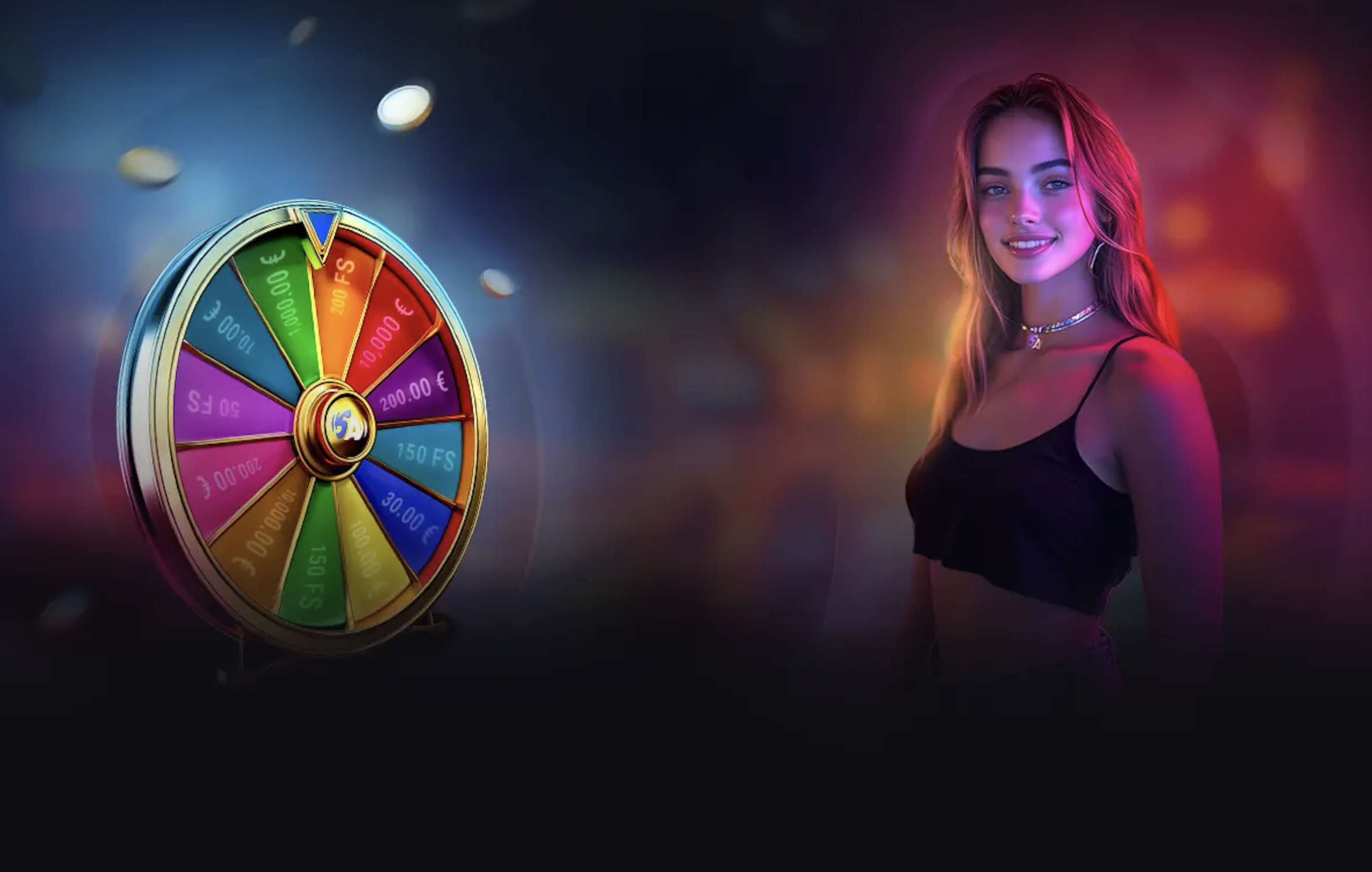 Interface de calcul des mises sur Spinaura casino