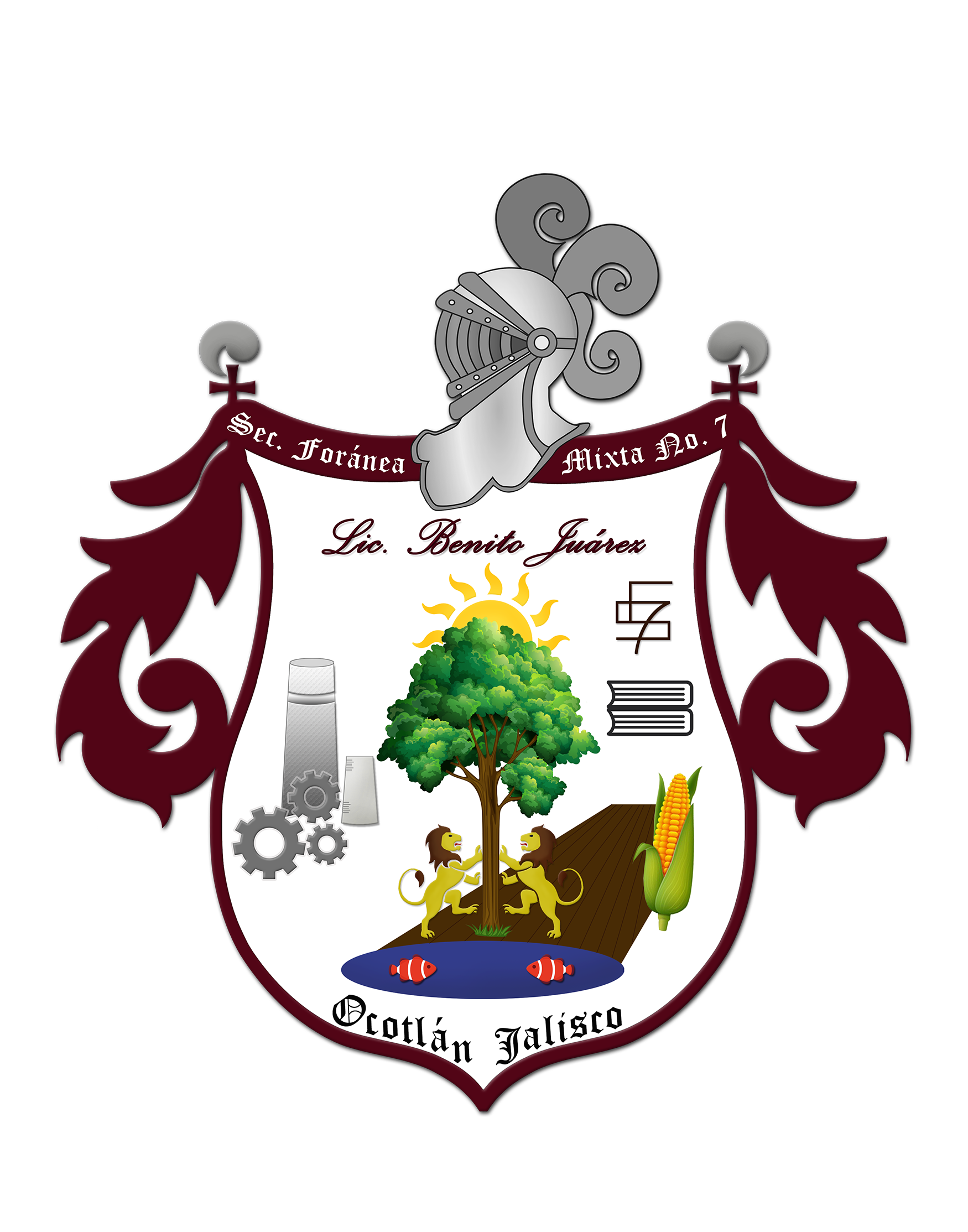 Escudo Secundaria Benito Juárez