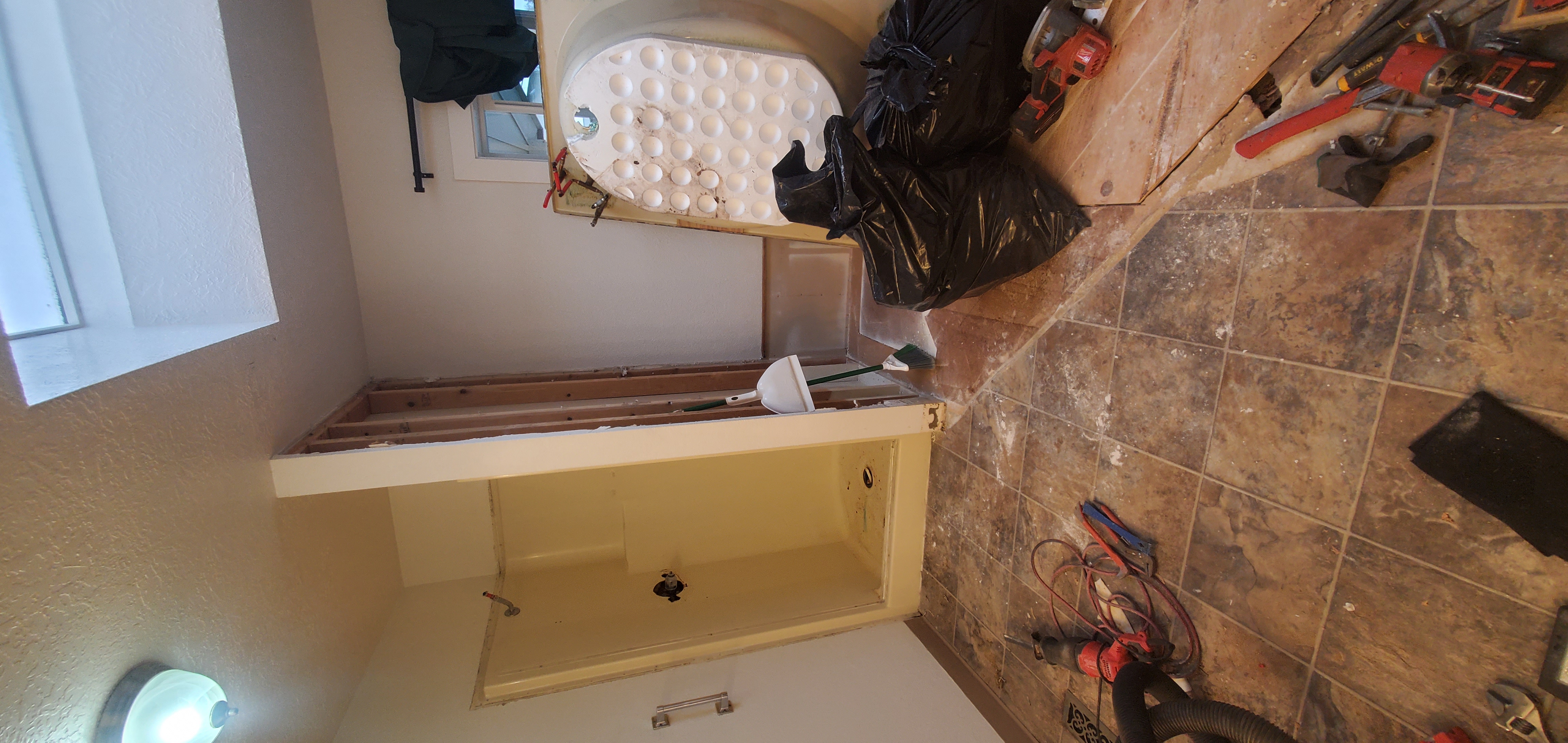 Full Bathroom Demolition
