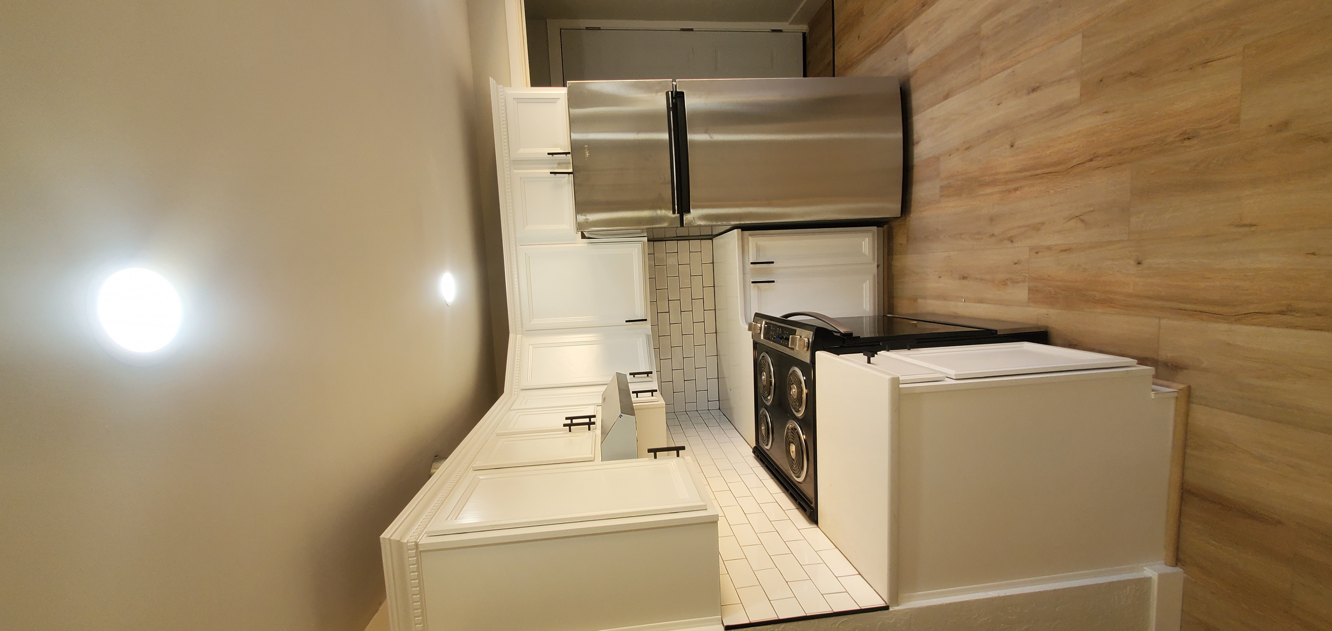 Modern White Kitchen Remodel