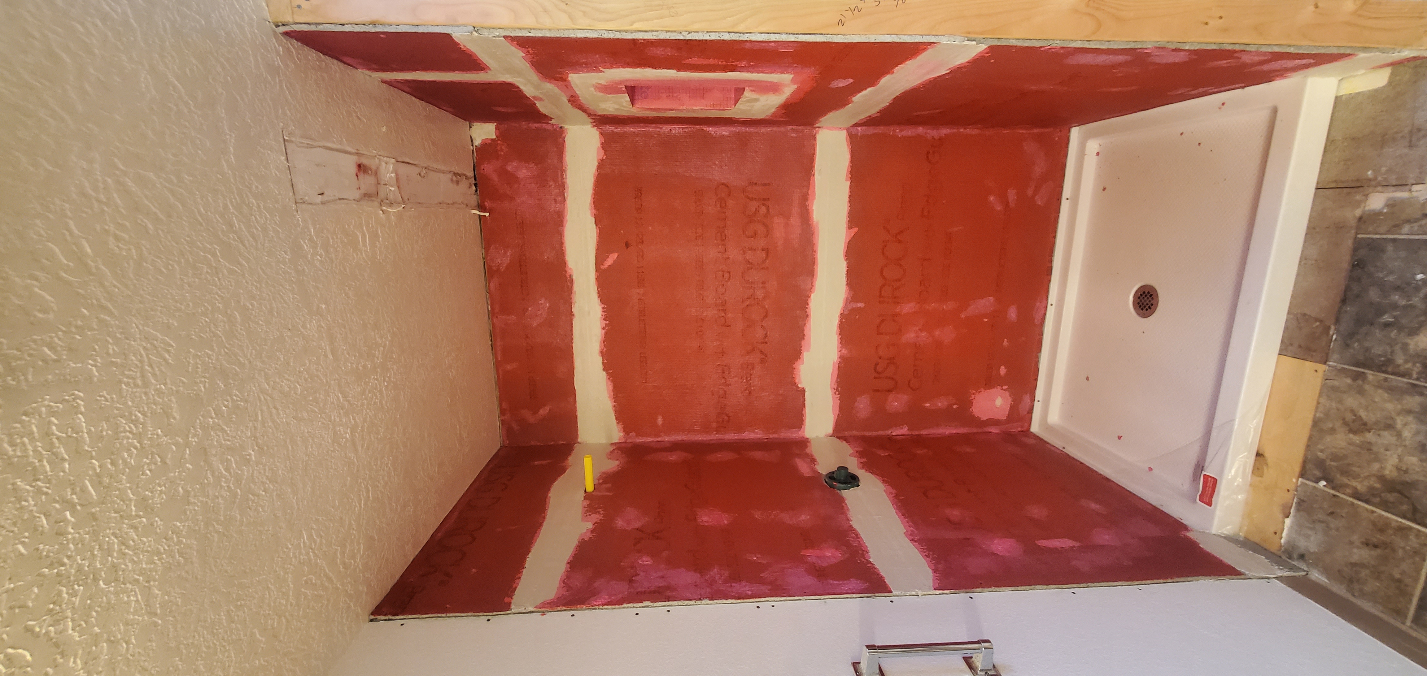 Waterproof Shower Build-Out
