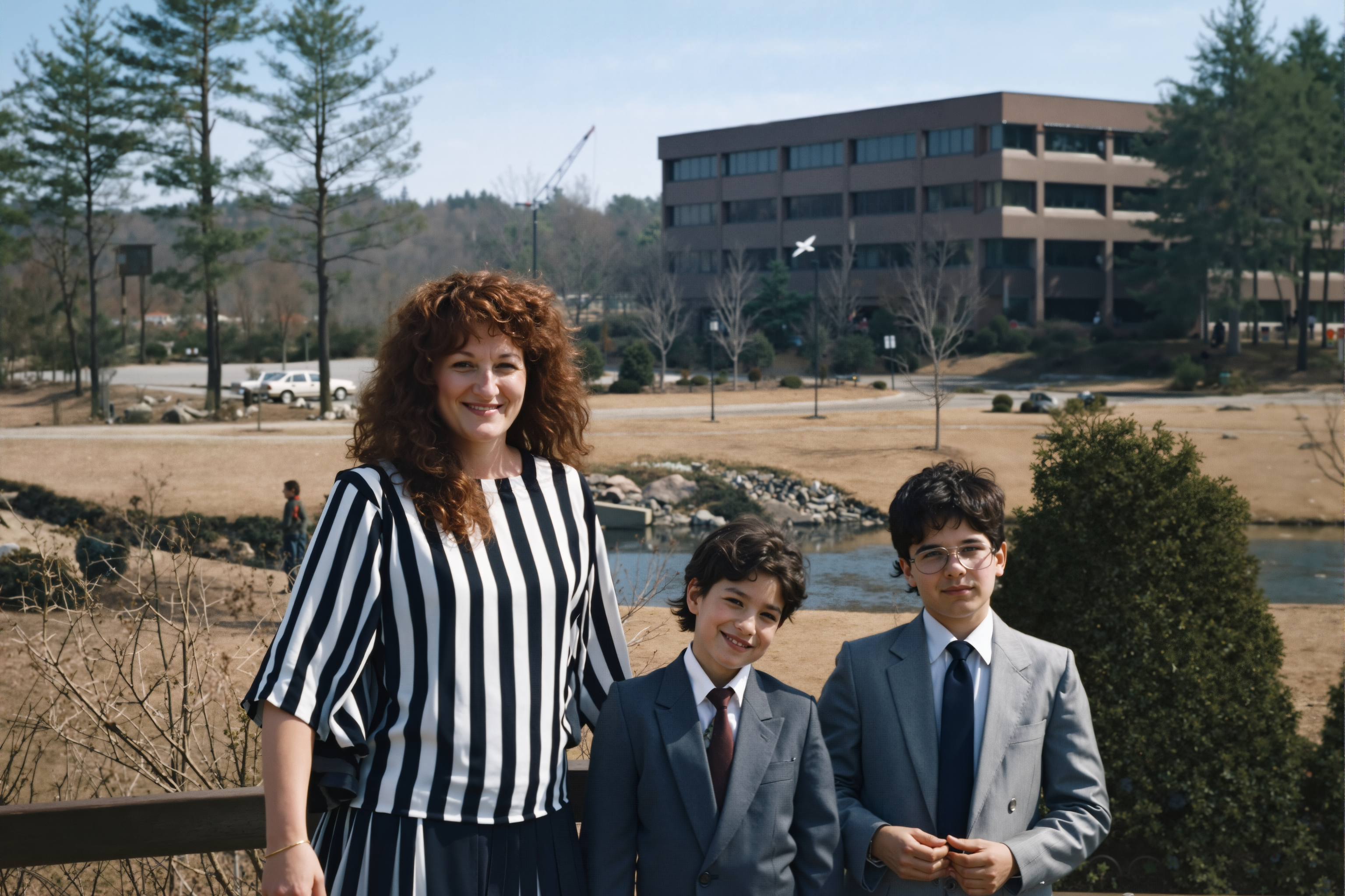 Restored and color-corrected photo