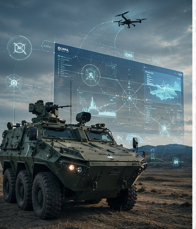 Advanced command center radar room