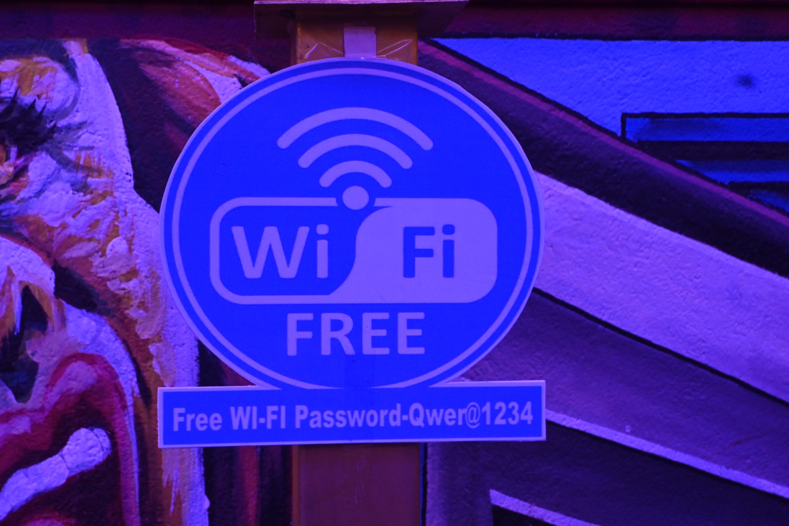 Free WiFi at CHA CAFE