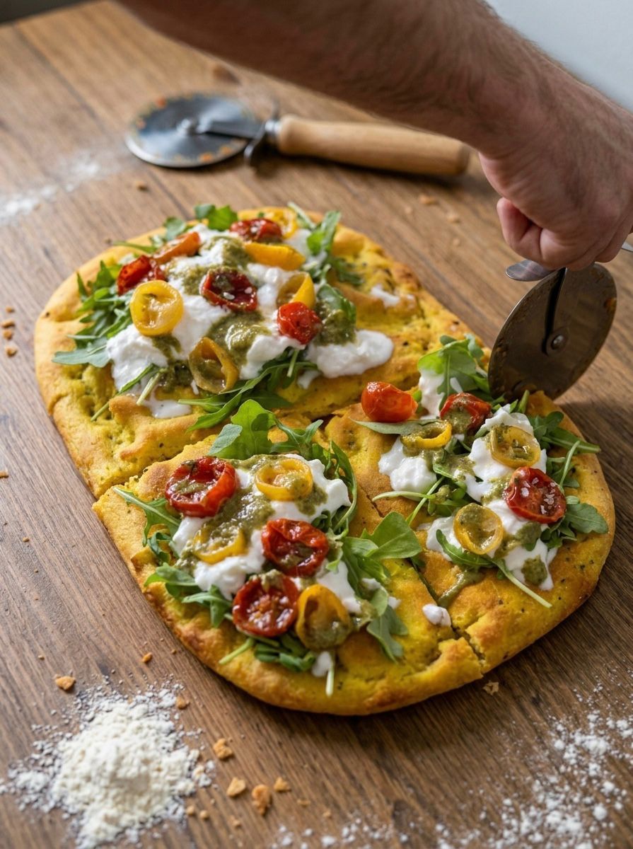 Pizza al trancio - margherita, salsiccia, cotto e olive