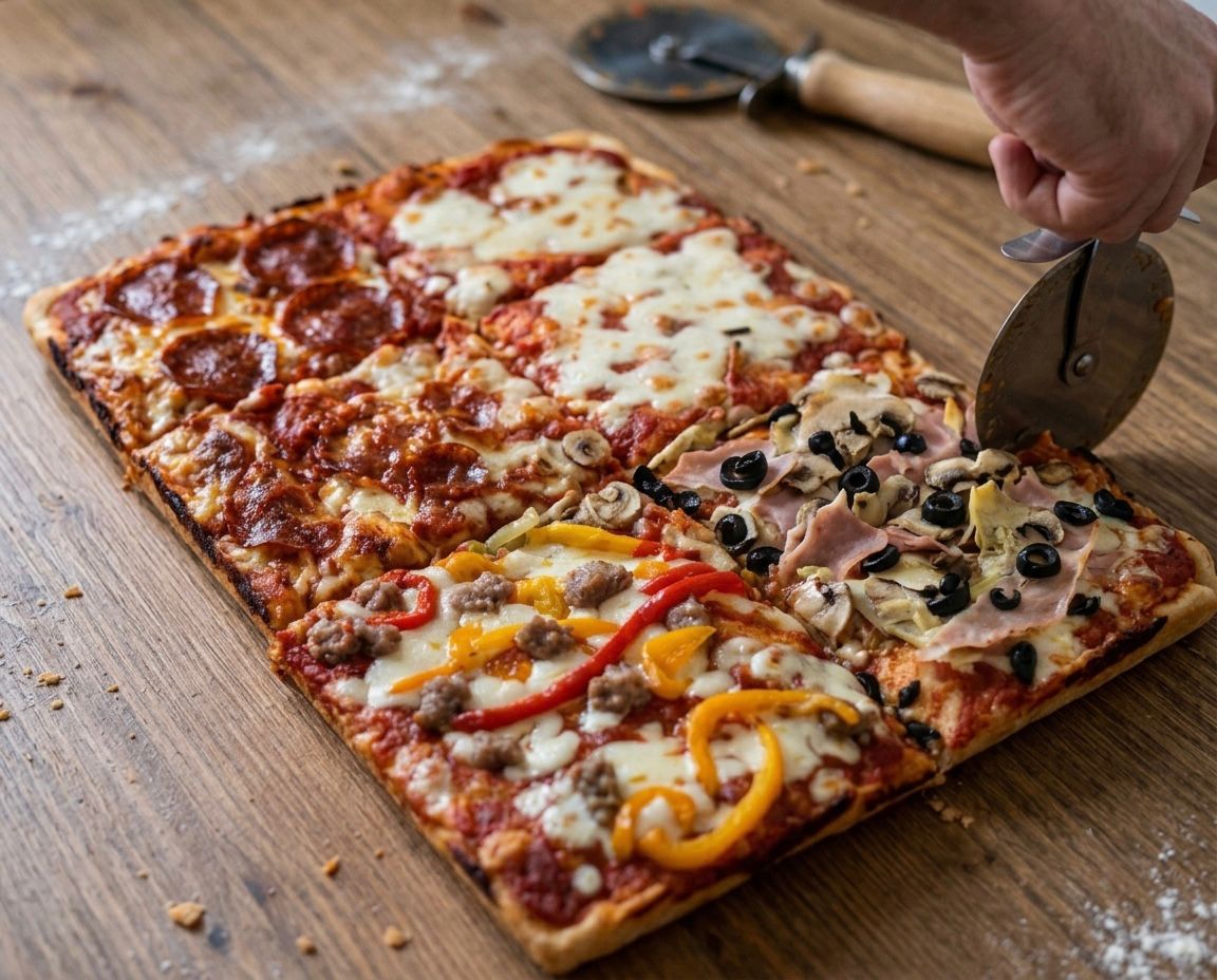 Focaccia bianca al rosmarino su tagliere