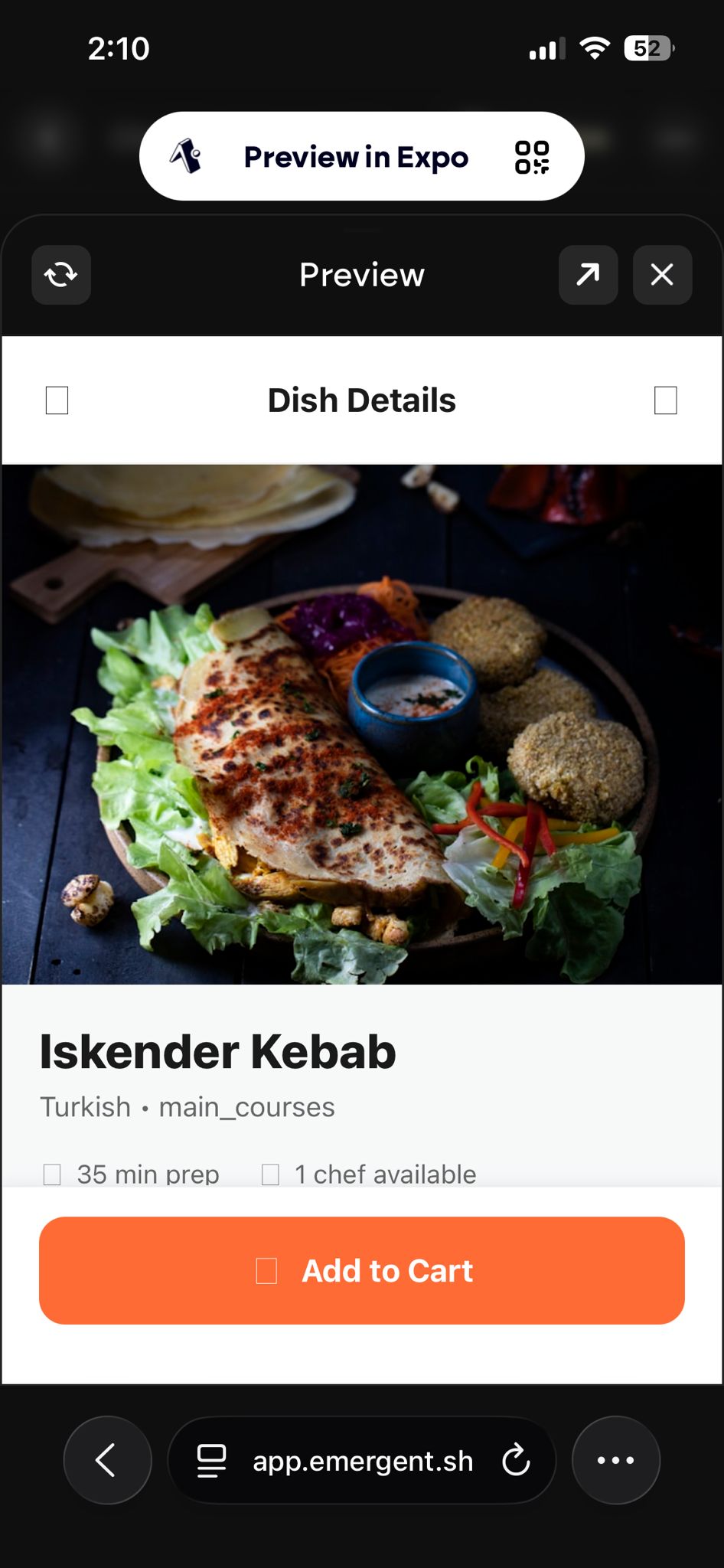 Iskender Kebab