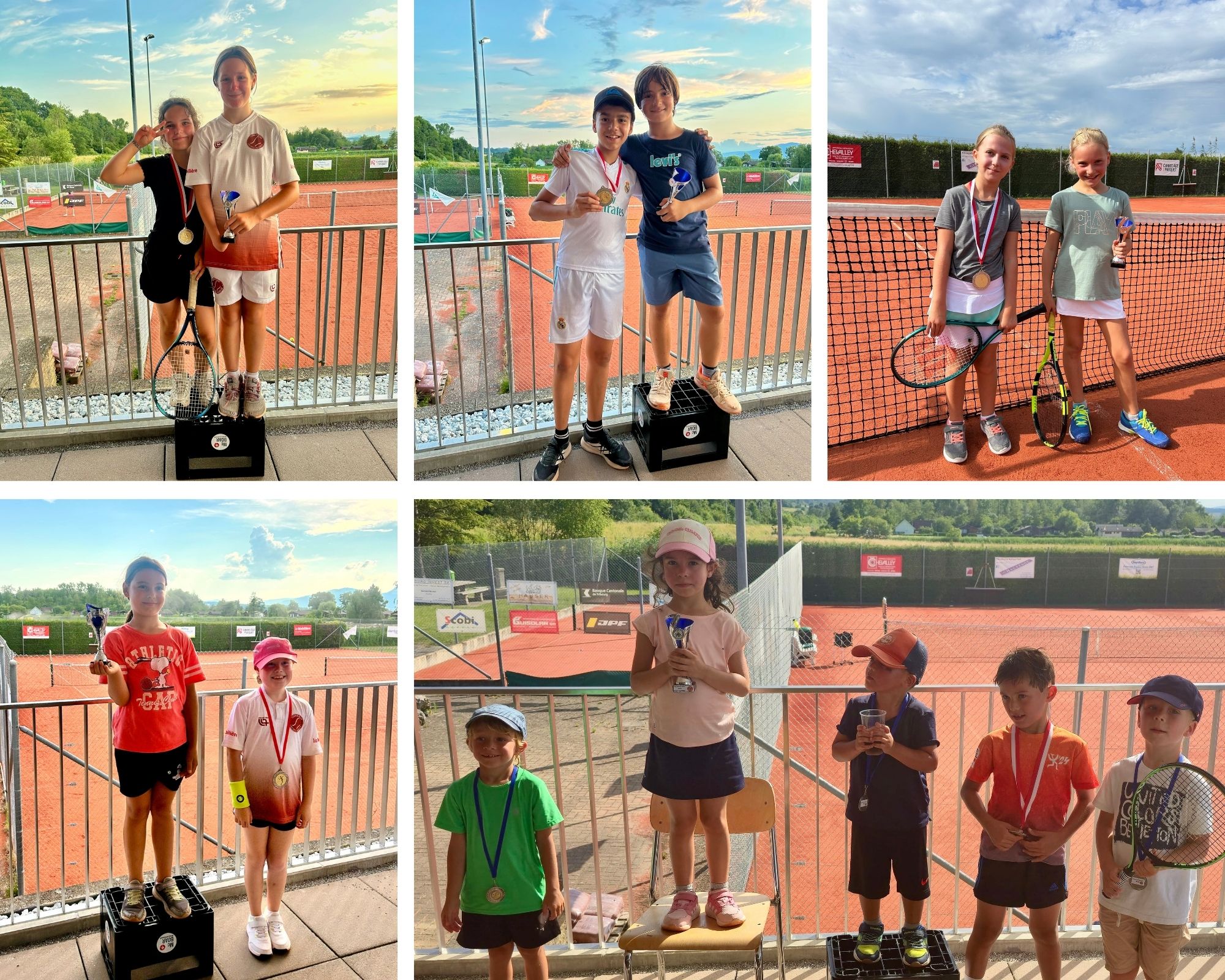 Vainqueurs du tournoi interne junior 2025