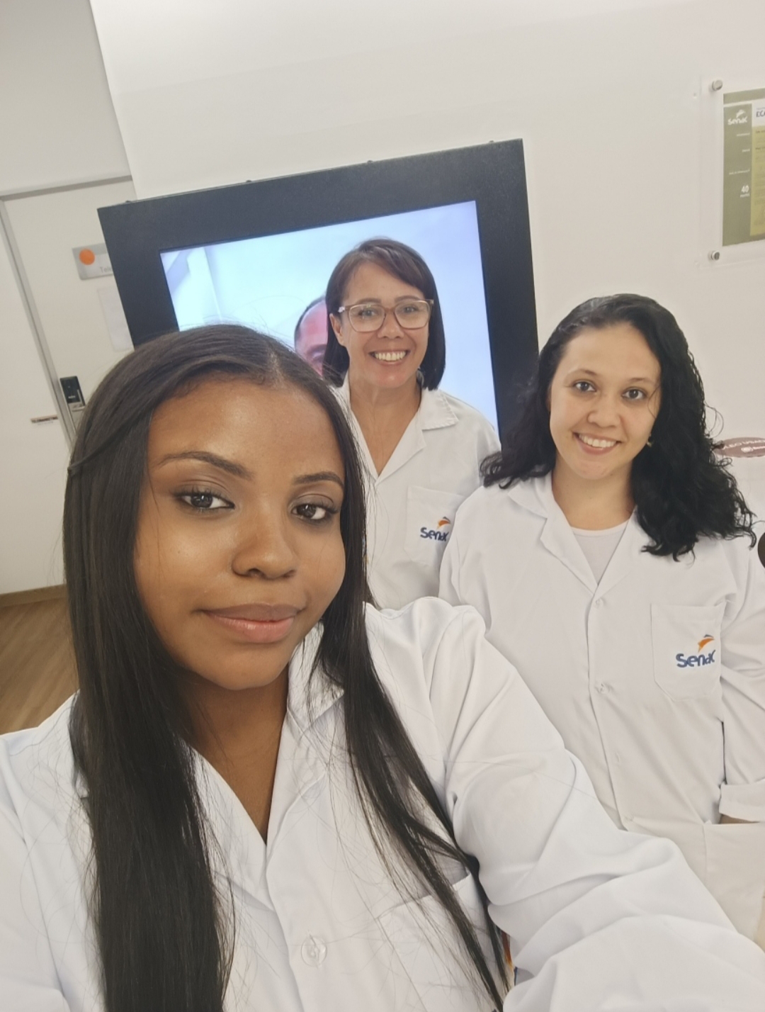 Najara Reis, Letícia Rafaely e Patrícia Bovolenta