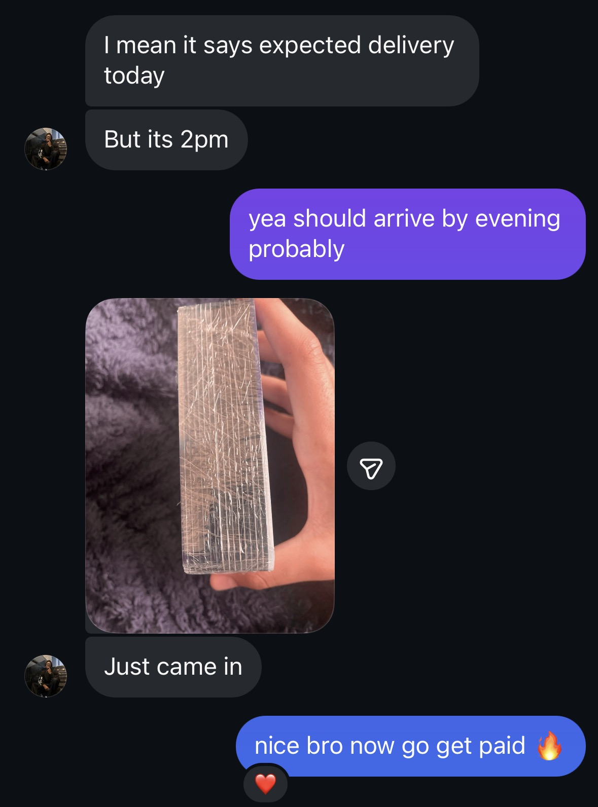 Student closed first sale for £50 at a barber