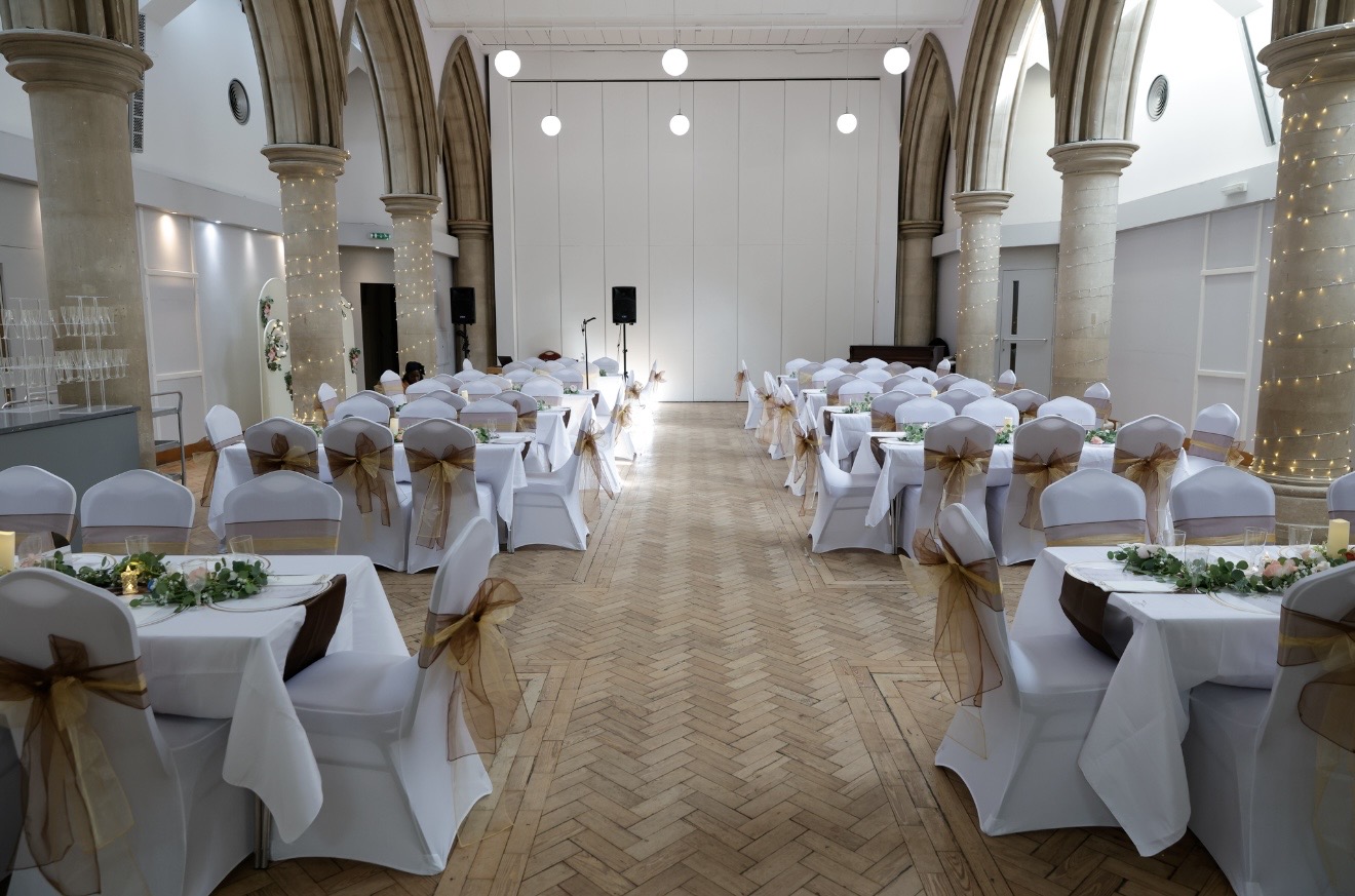 Elegant venue setting