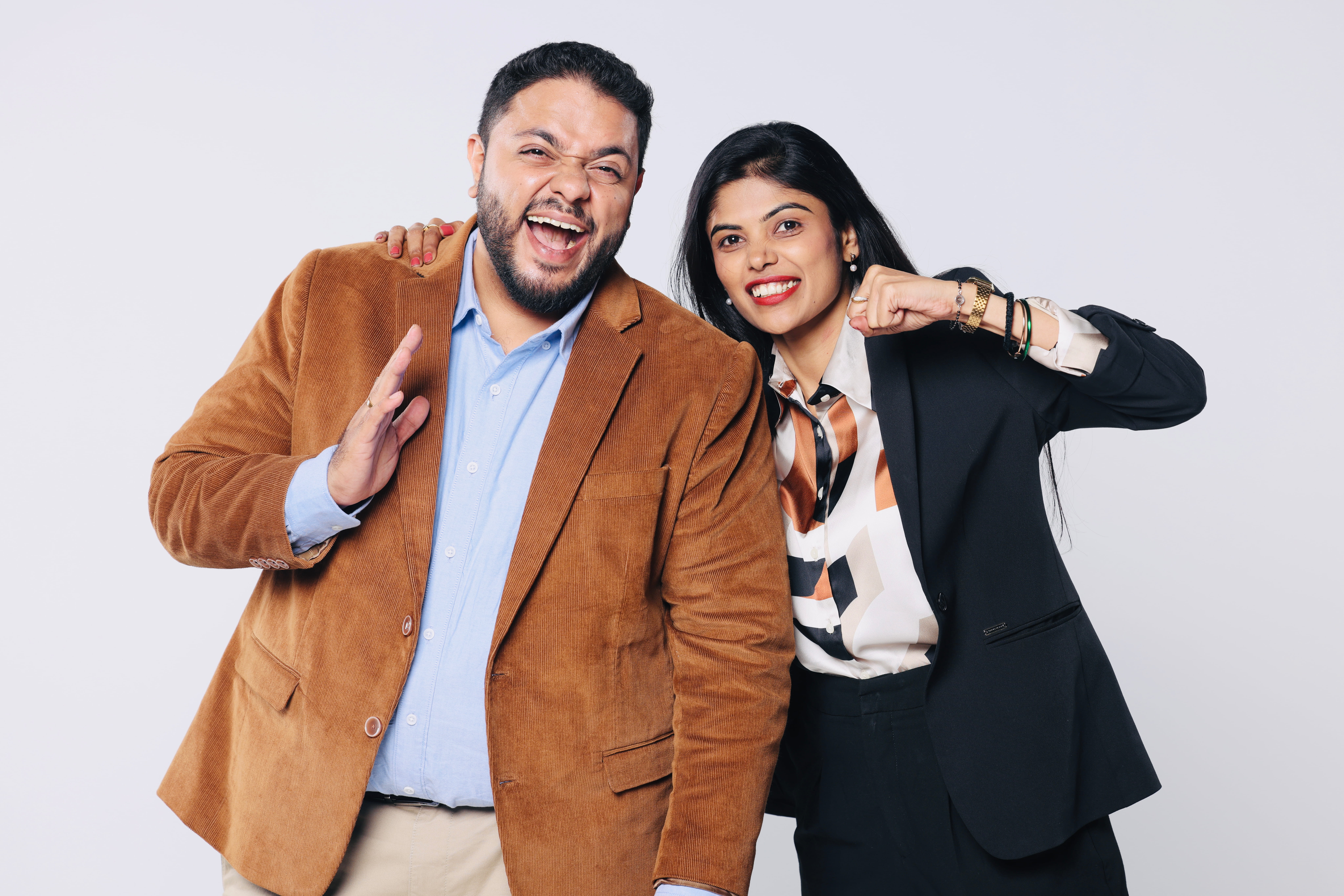 Mythri and Apoorv - Co-founders of TimbuckDo