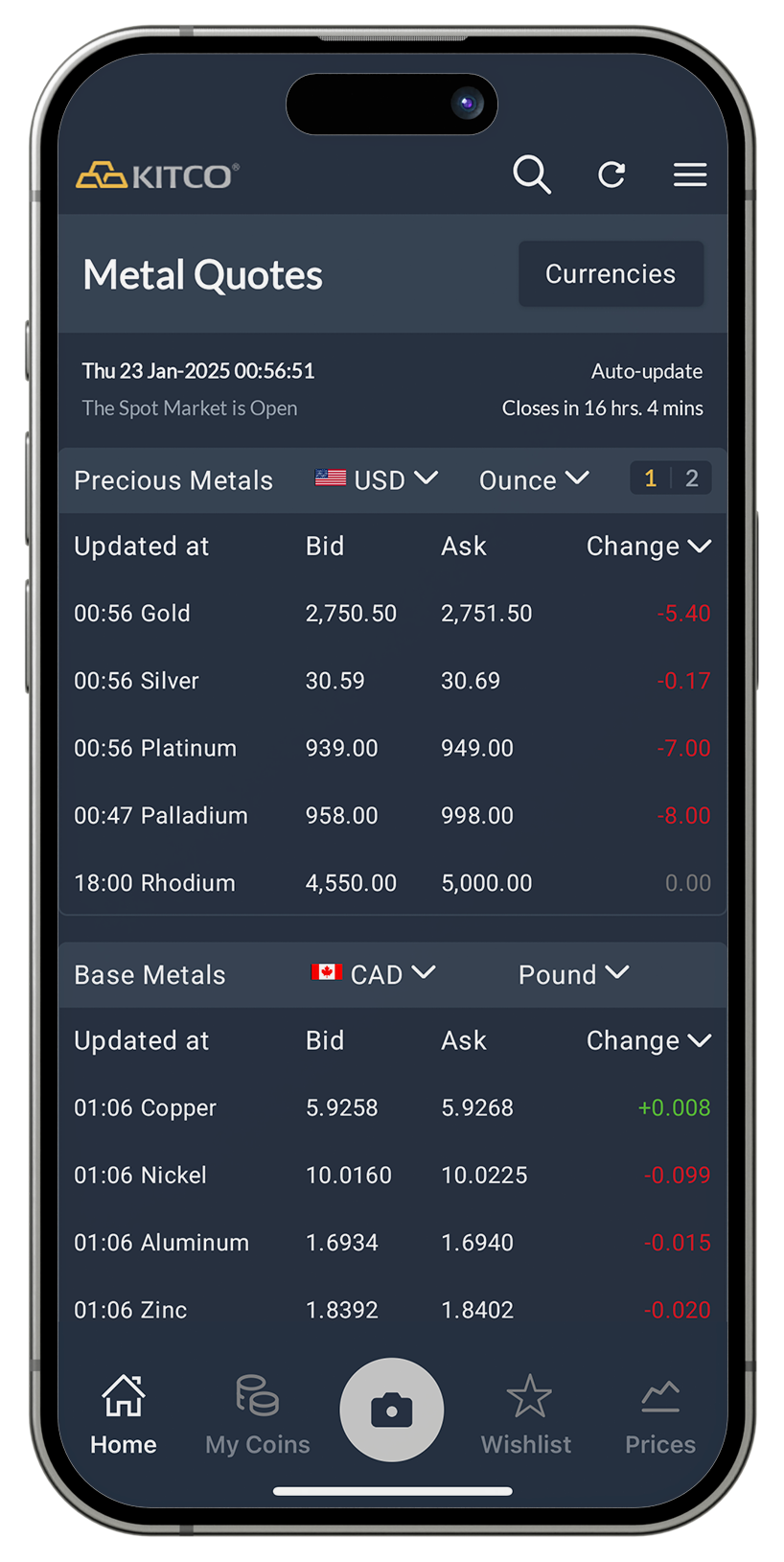 CoinRec by Kitco - Ultimate Coin Recognition App | Silver, Gold ...