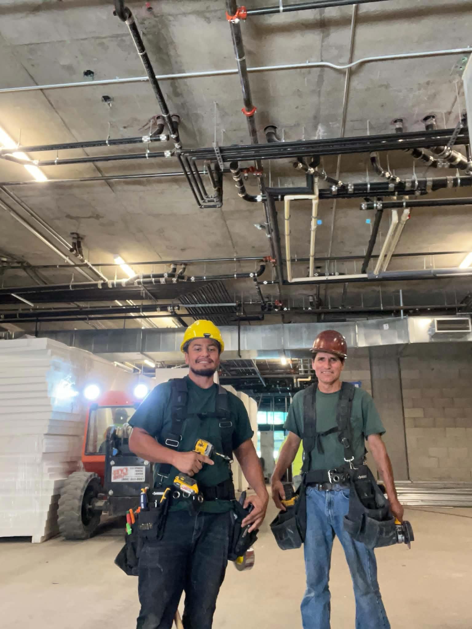 AIR-COLD HVAC — Crew at Work