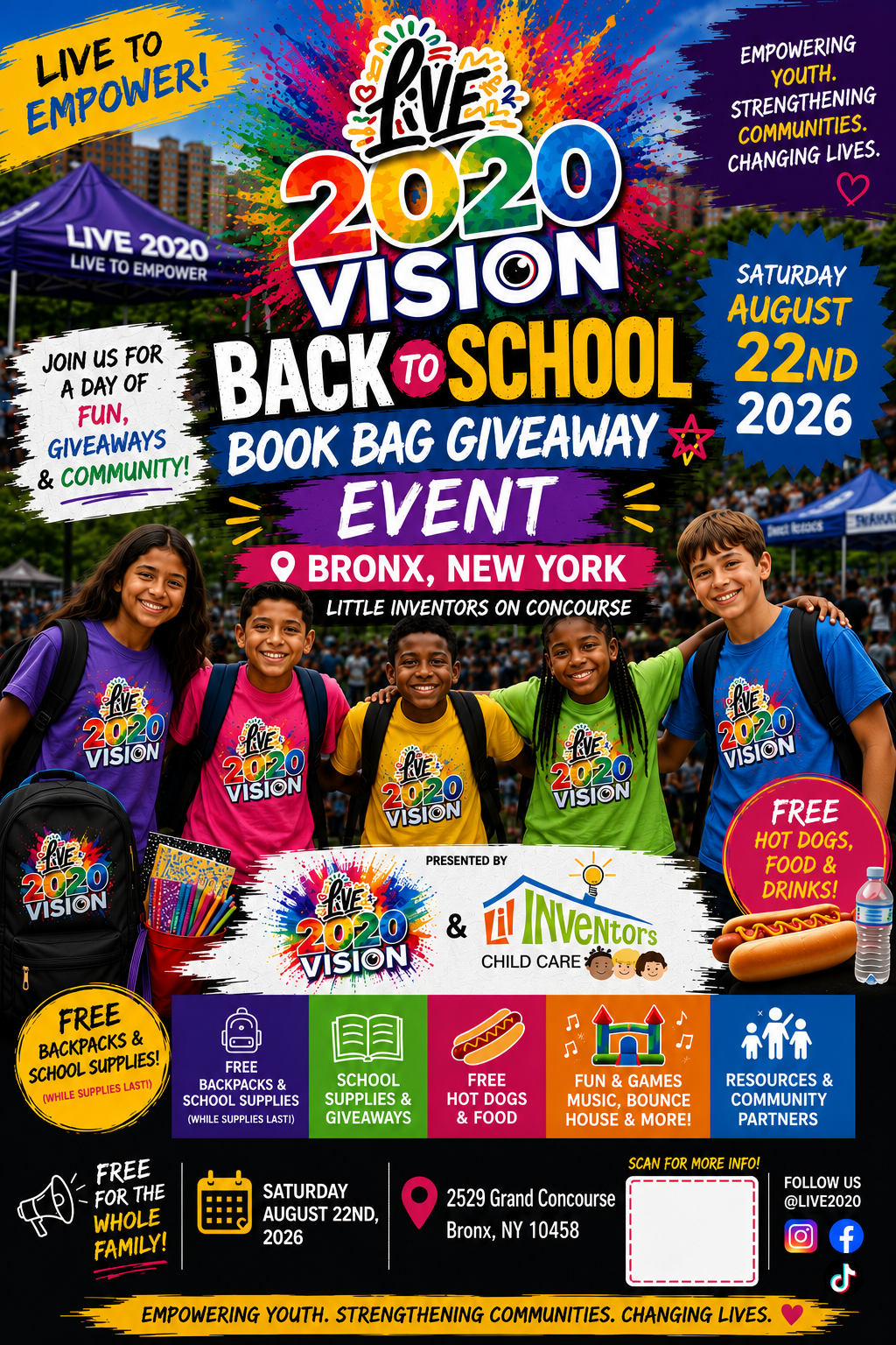 Back-to-School Book Bag Giveaway