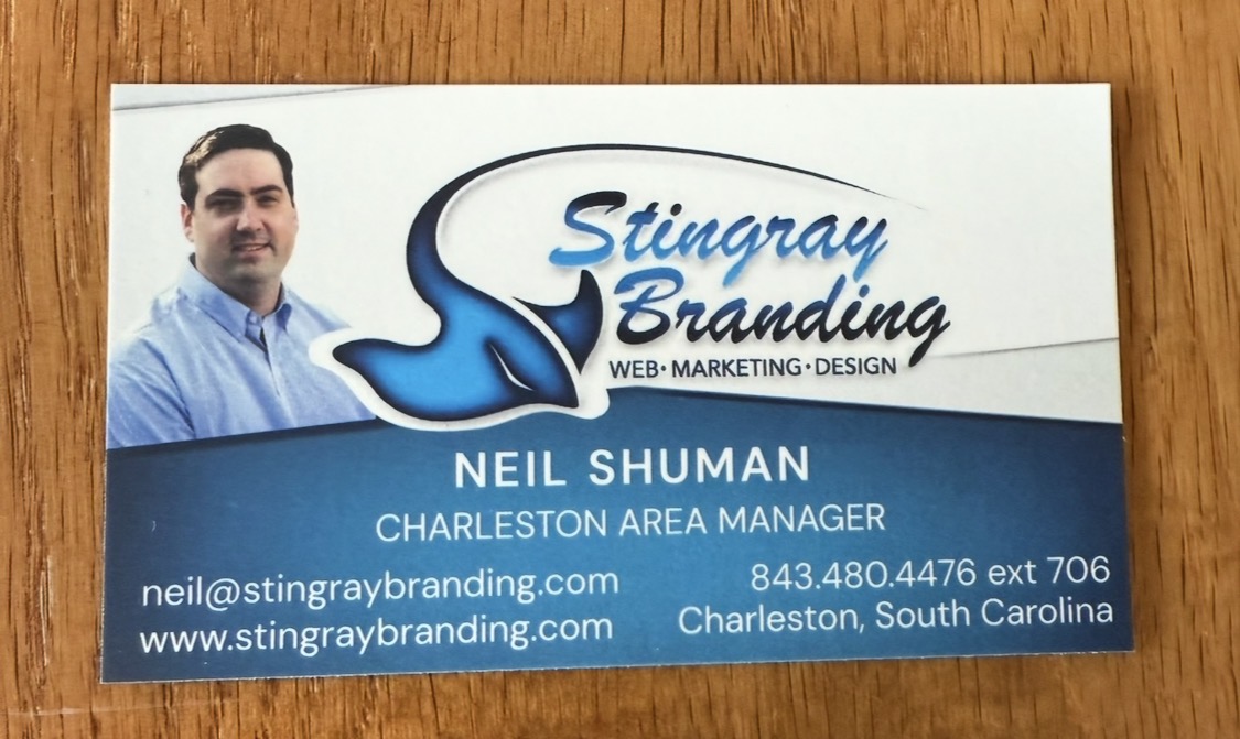 Neil's business card 1