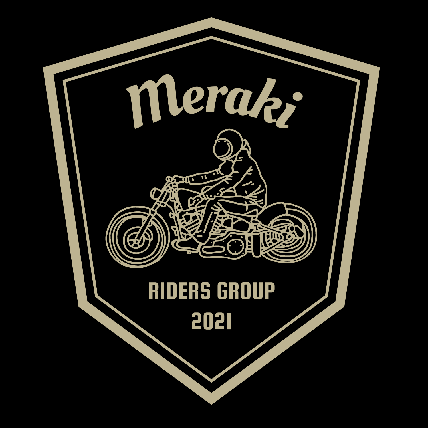 Meraki Riders Logo