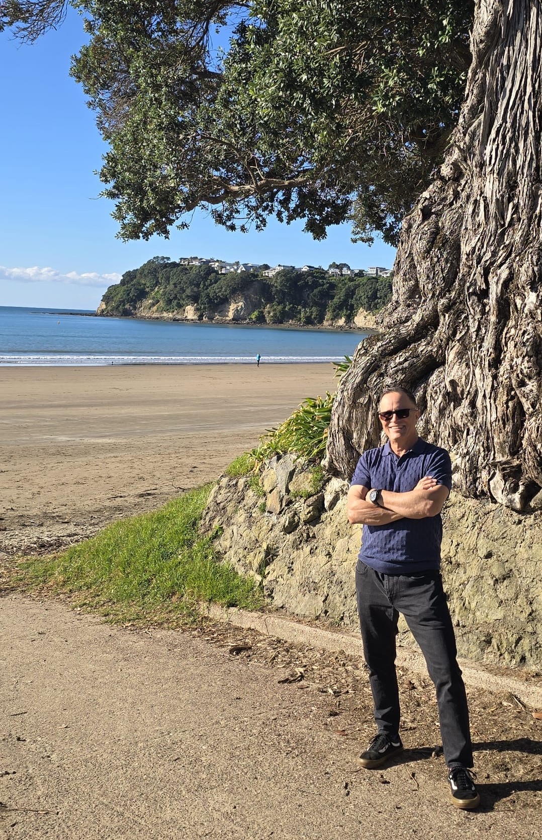 Bruce Hawthorne by the coast