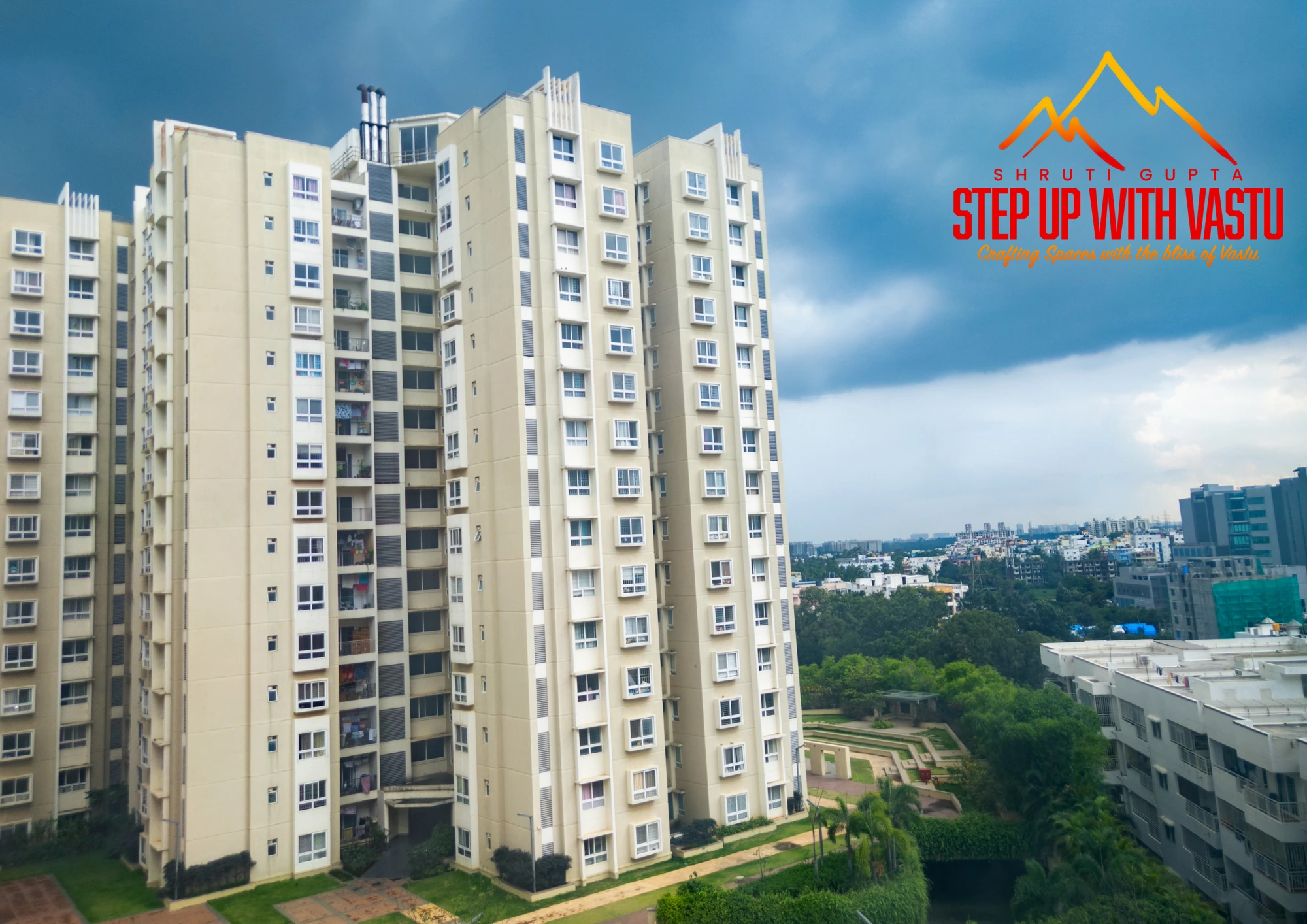 Vastu-aligned residential tower