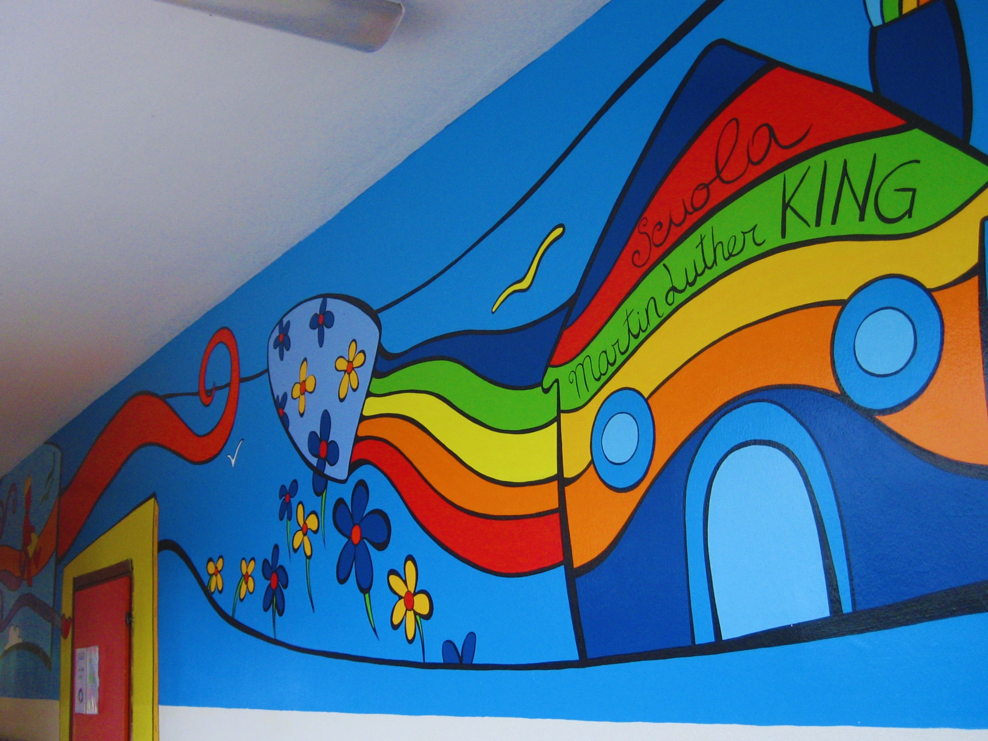 Murales Partecipativi · Scuola Martin Luther King