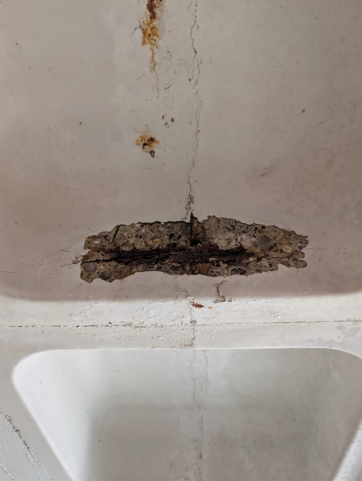 Office Block Slab Soffit, Defect Survey