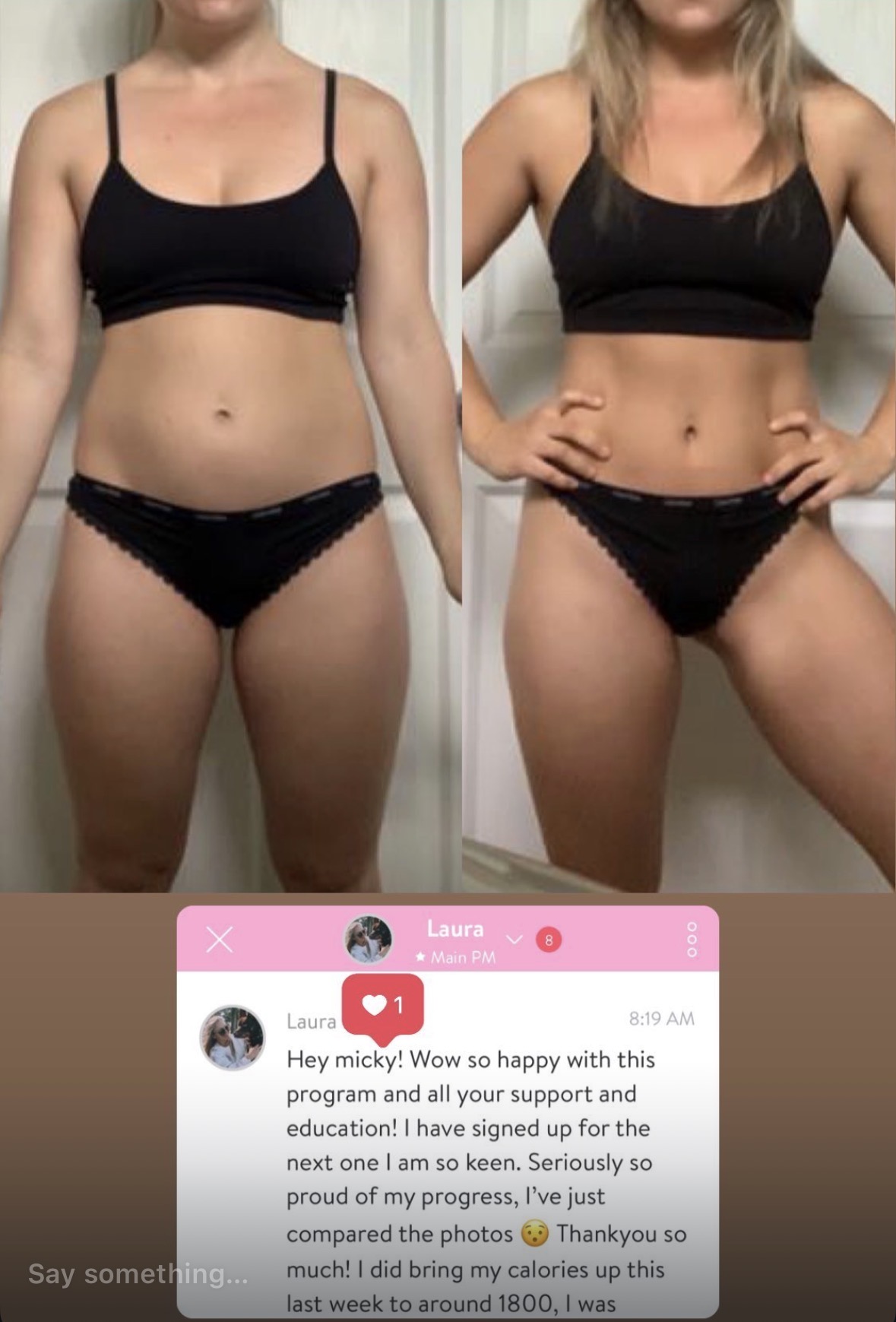 Real win — Laura
