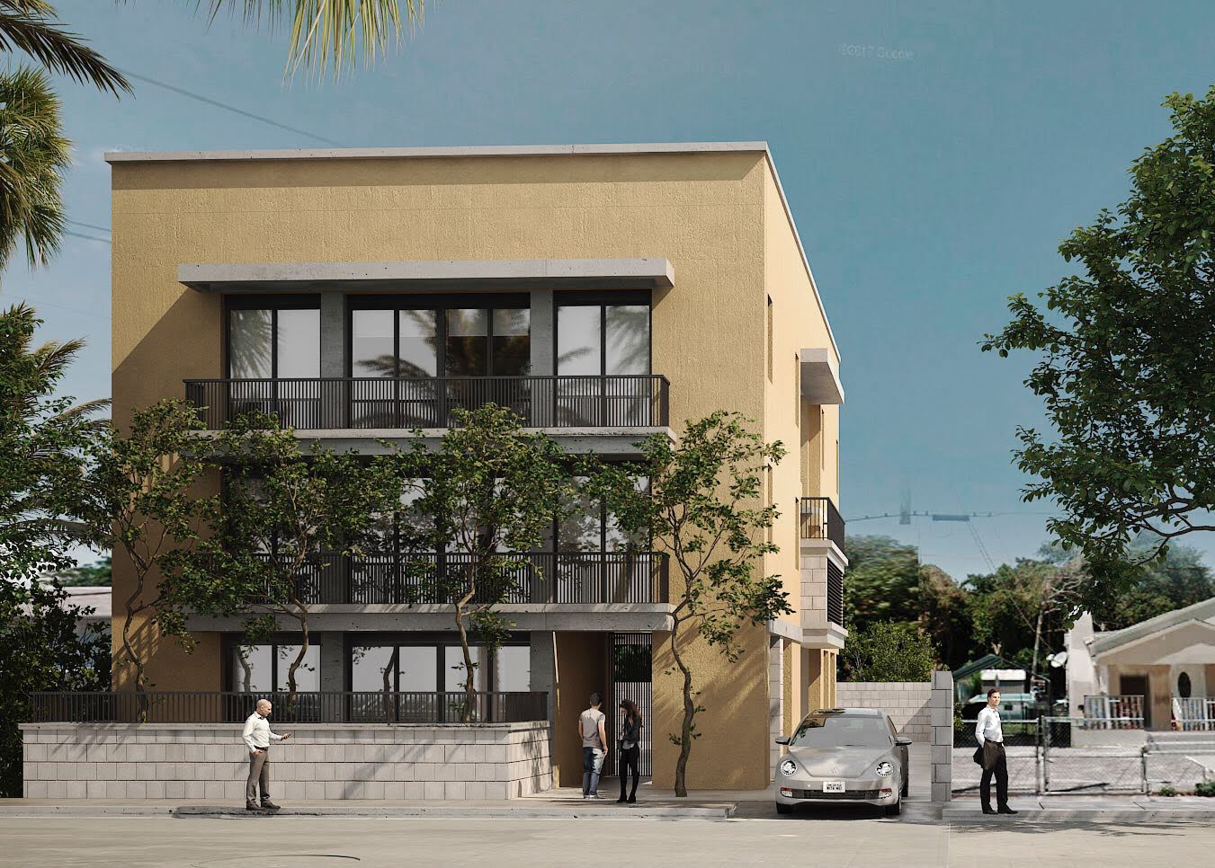 Urban Multi-Unit Building