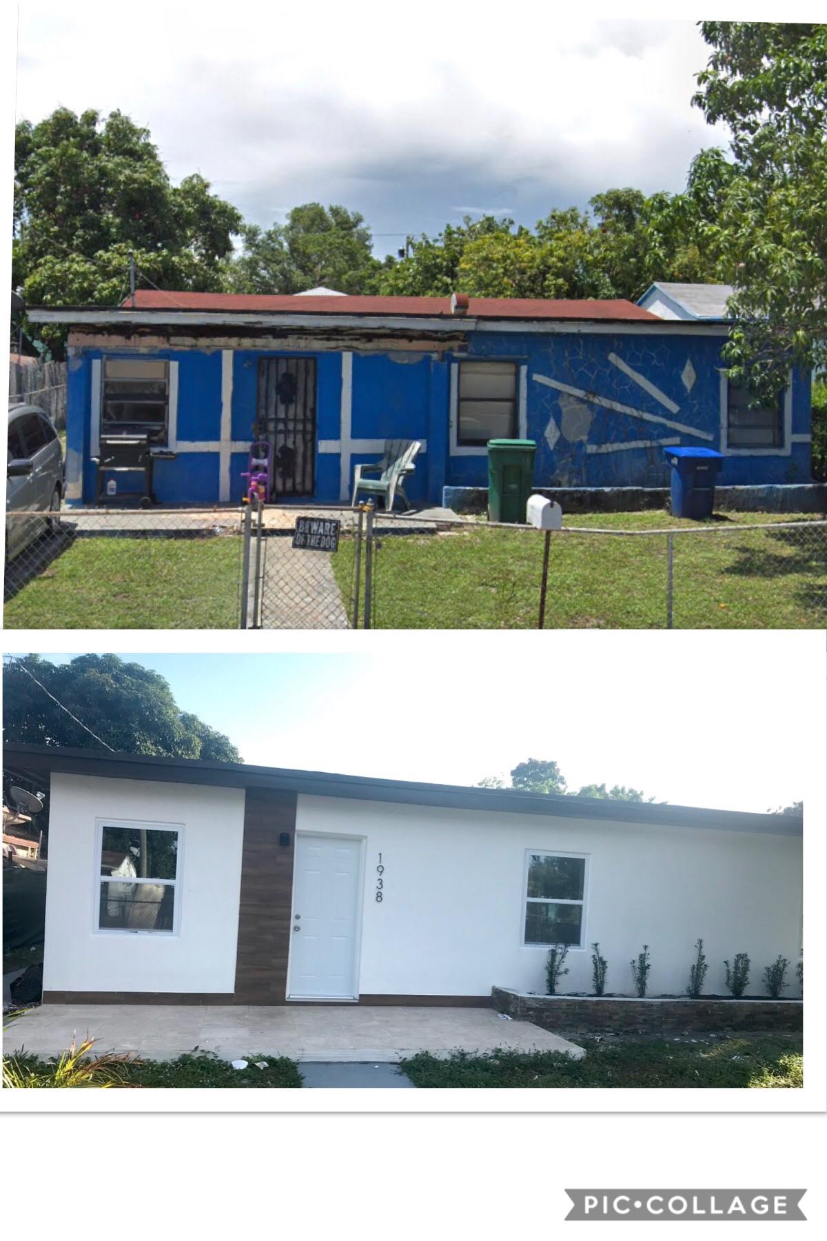 Blue House Modern Makeover