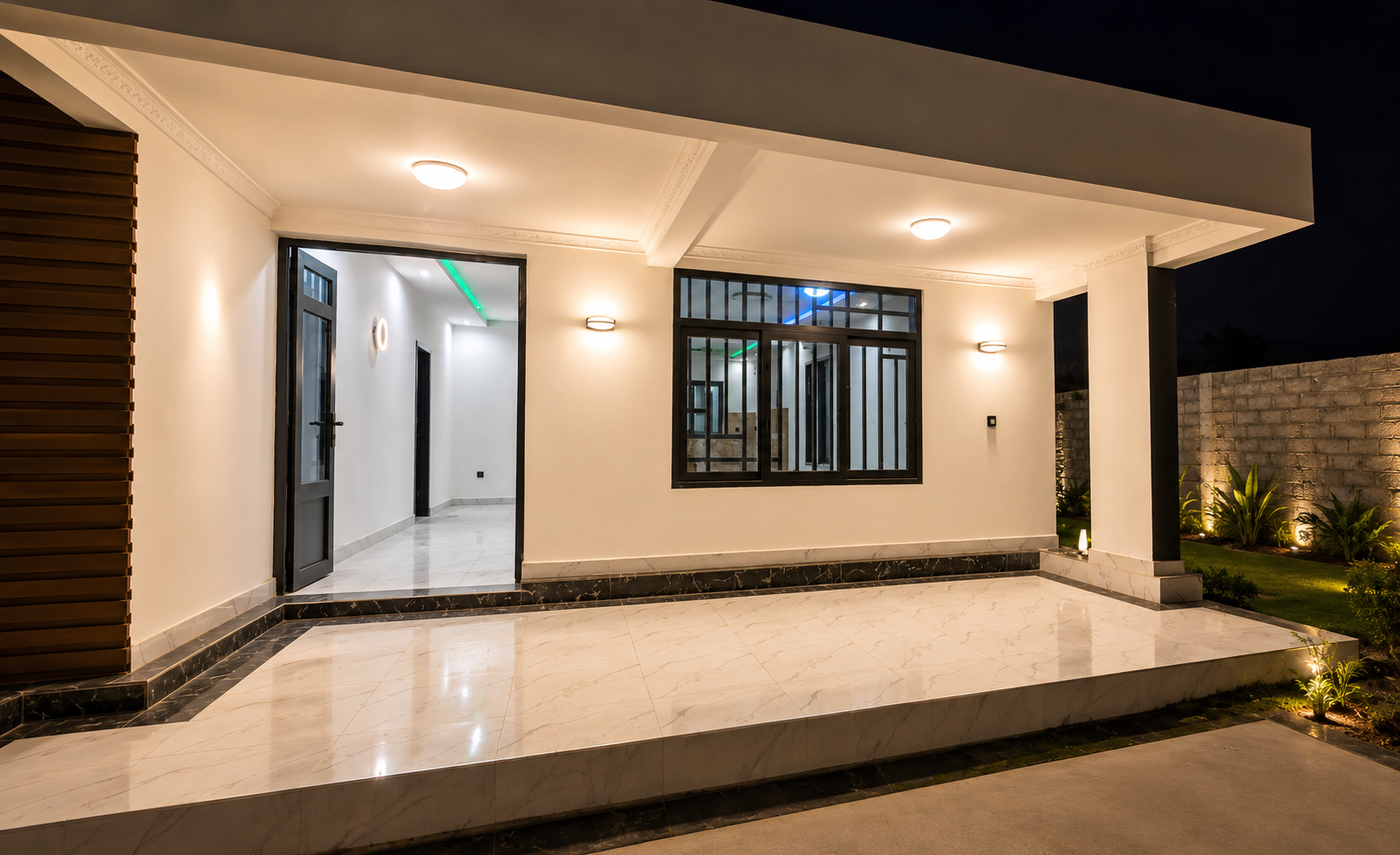 GCI livre une villa contemporaine à Mont-Ngafula : sobriété, lumière et adaptation au climat kinois