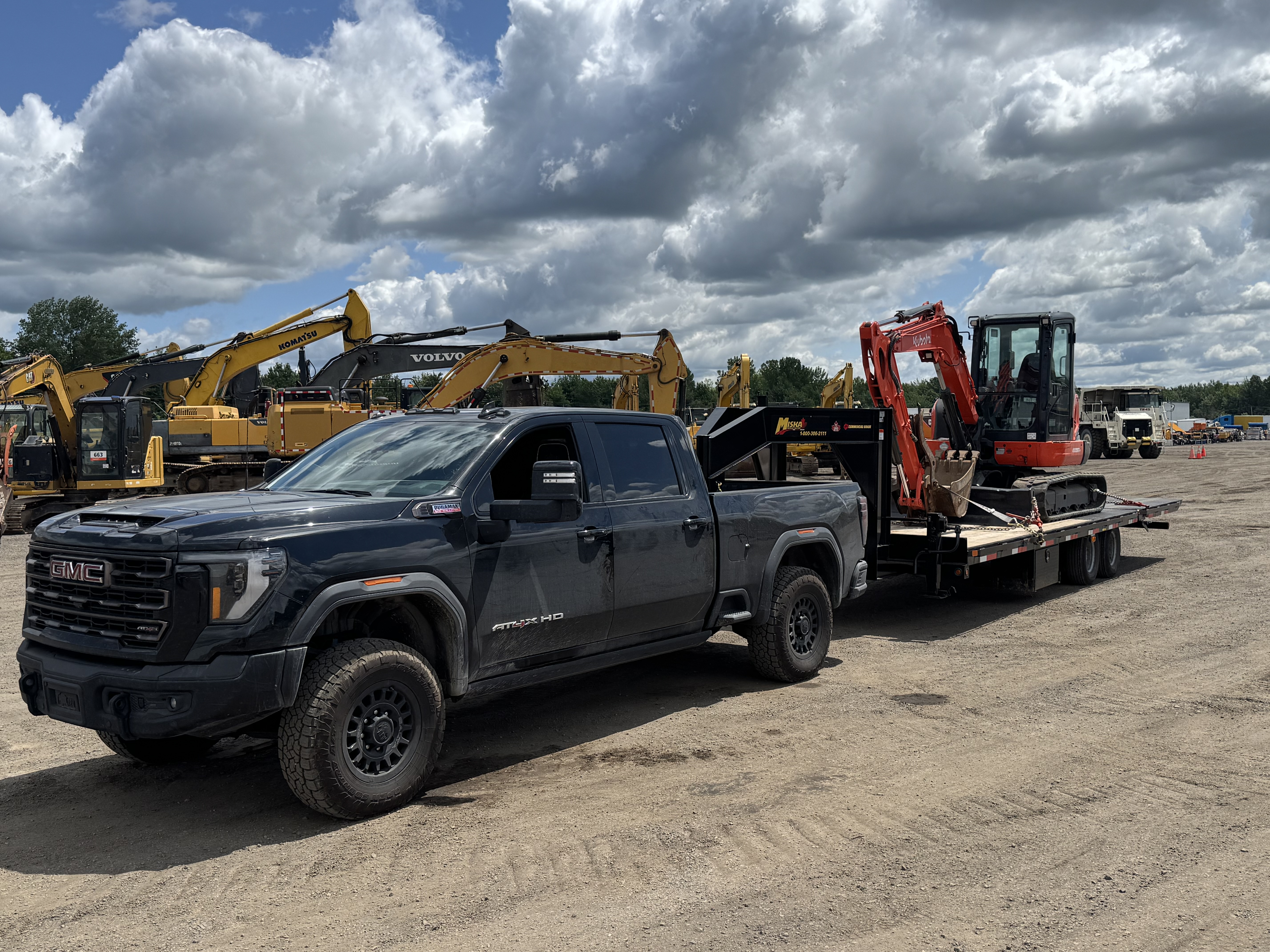 Kenscho Transport flat deck trailer