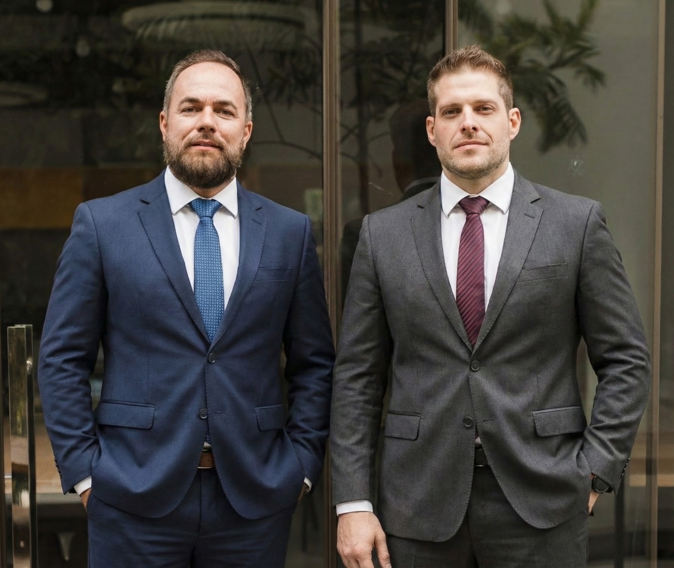 Sócios da AEX - Mirko e Marcelo