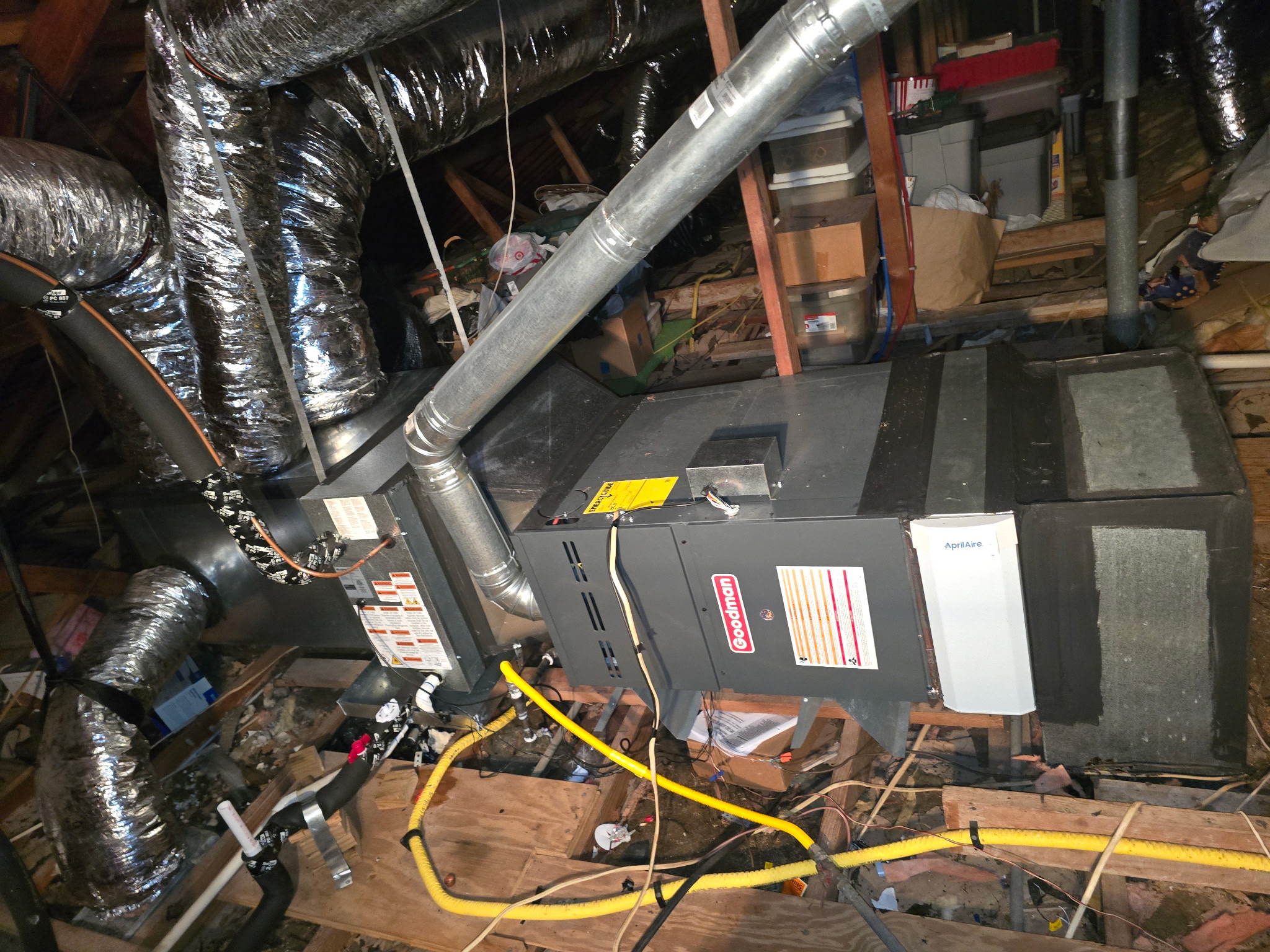Goodman Air Handler — Attic Install