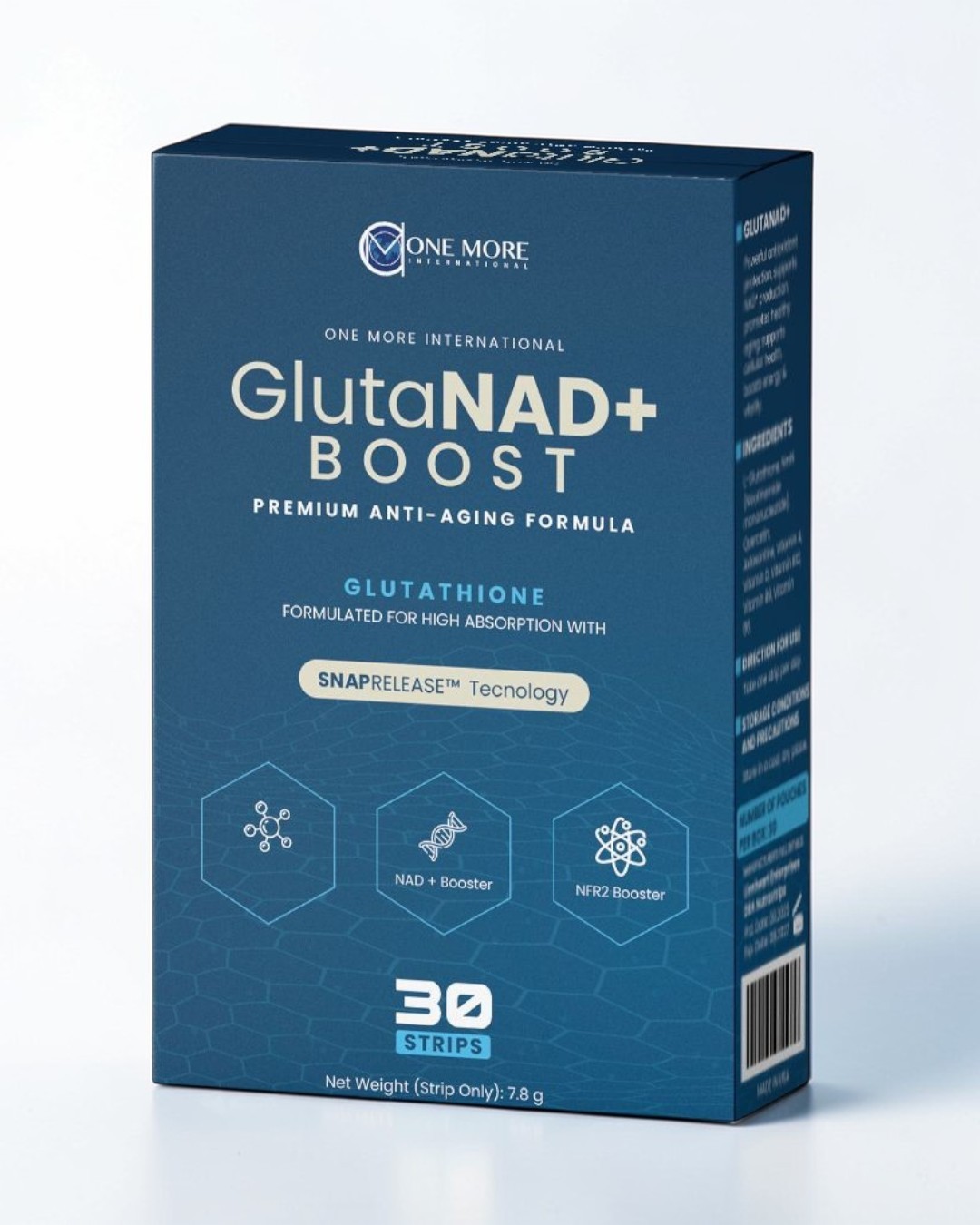 One More GlutaNAD+ BOOST Premium Longevity Formula