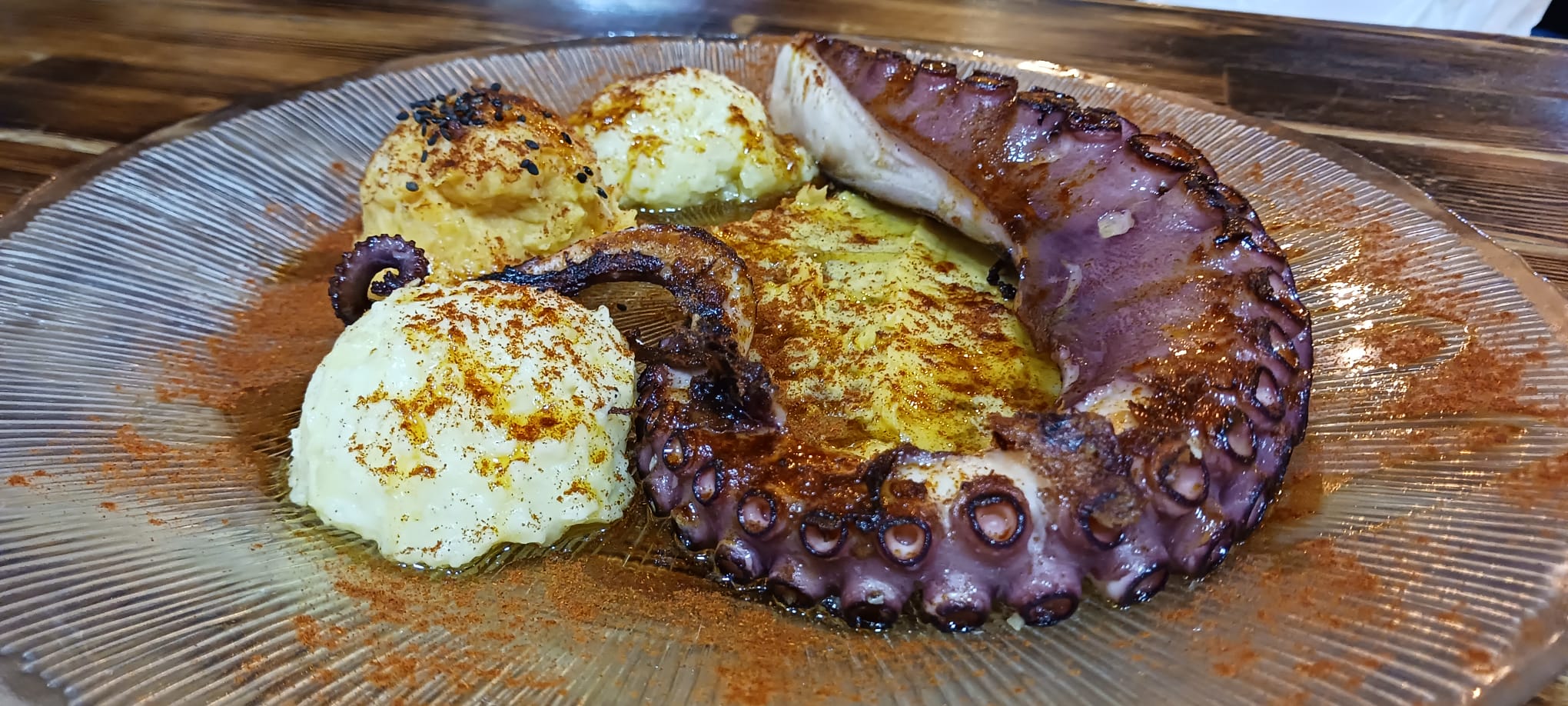 Pulpo a la brasa