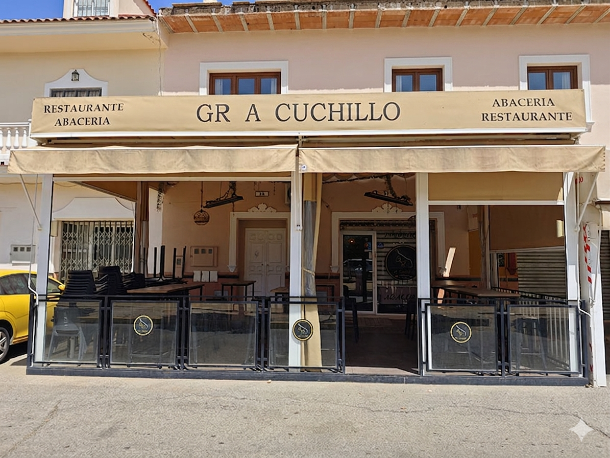 Fachada del restaurante GR a Cuchillo