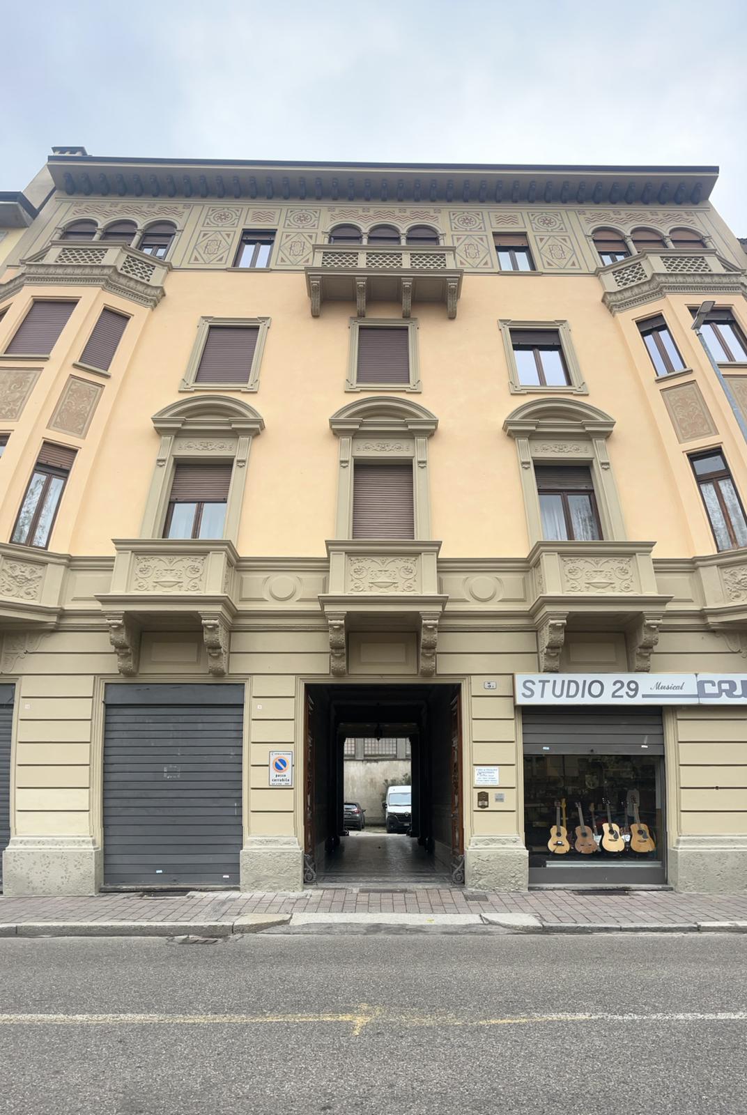 Dopo - Restauro facciata Via Milano Vigevano