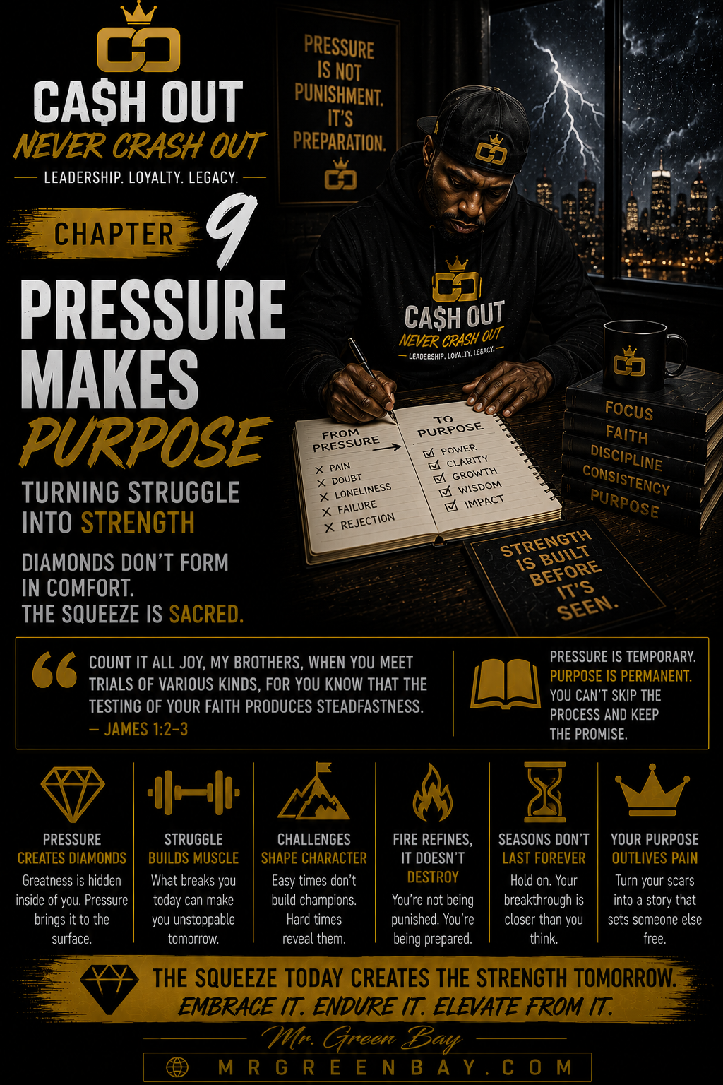 Chapter 9 — Pressure Makes Purpose — Turning Struggle into Strength