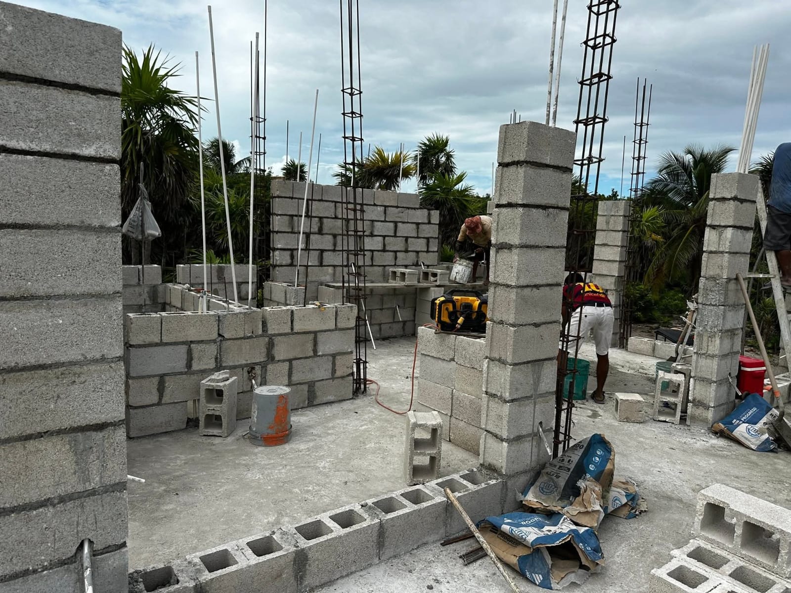 Concrete Block Home