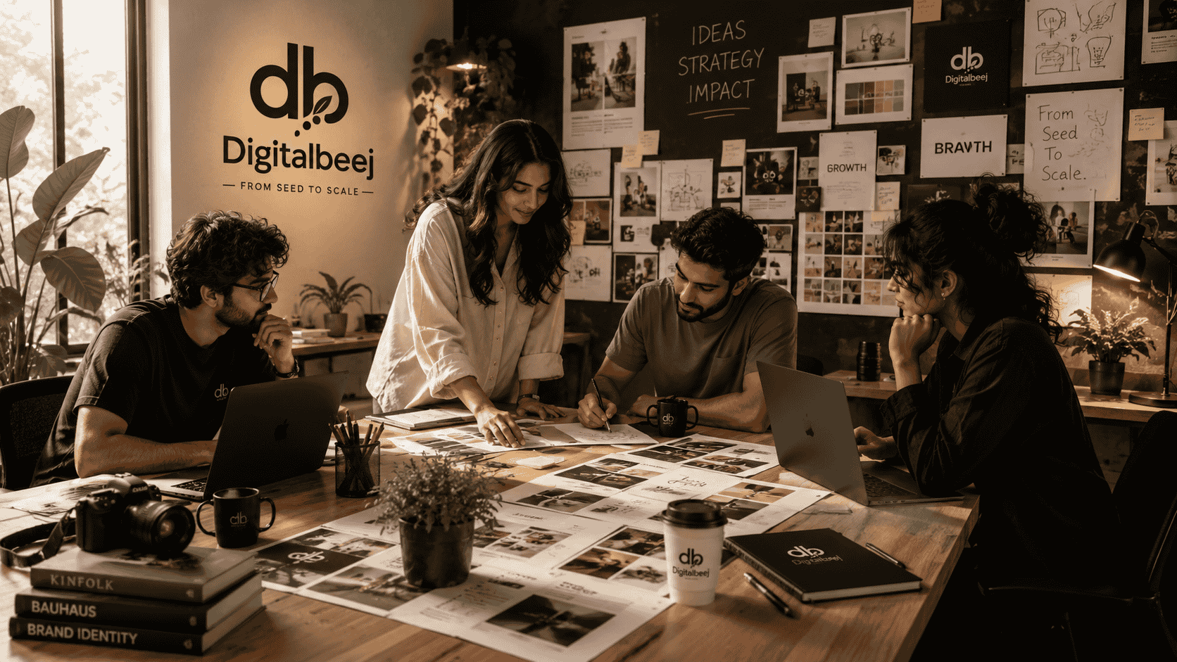 Inside the Digitalbeej studio